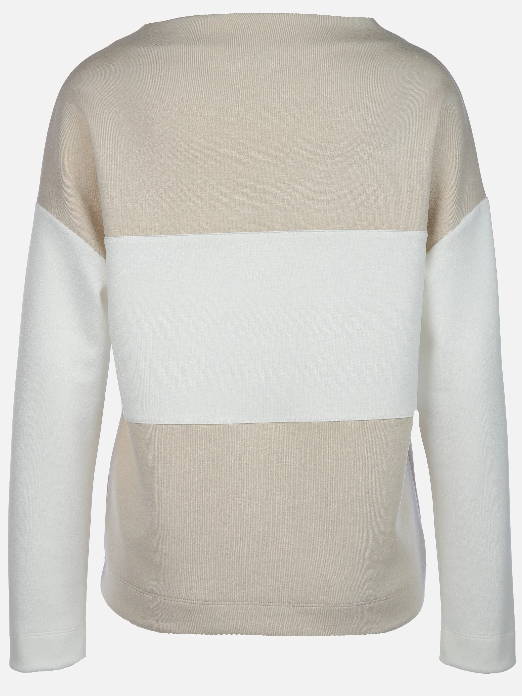 Lisa Tossa Da-Sweatshirt Color-Blocking Beige 905521 BE/OFFW 2 Lisa Tossa Da-Sweatshirt Color-Blocking Beige 905521 BE/OFFW 2