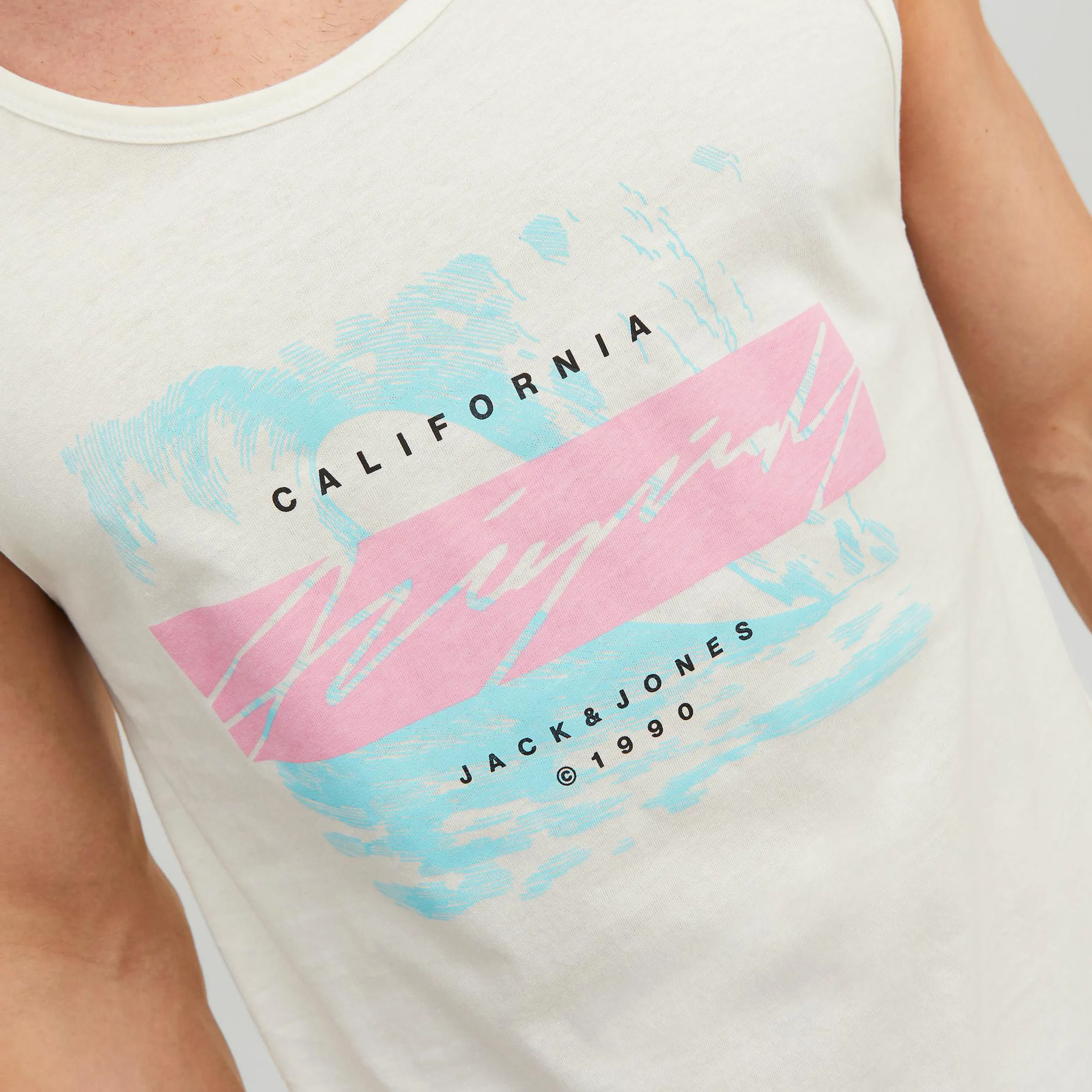 Jack Jones 12234227 JORTULUM SKETCH TANK Weiß 877751 177642 3 Jack Jones 12234227 JORTULUM SKETCH TANK Weiß 877751 177642 3