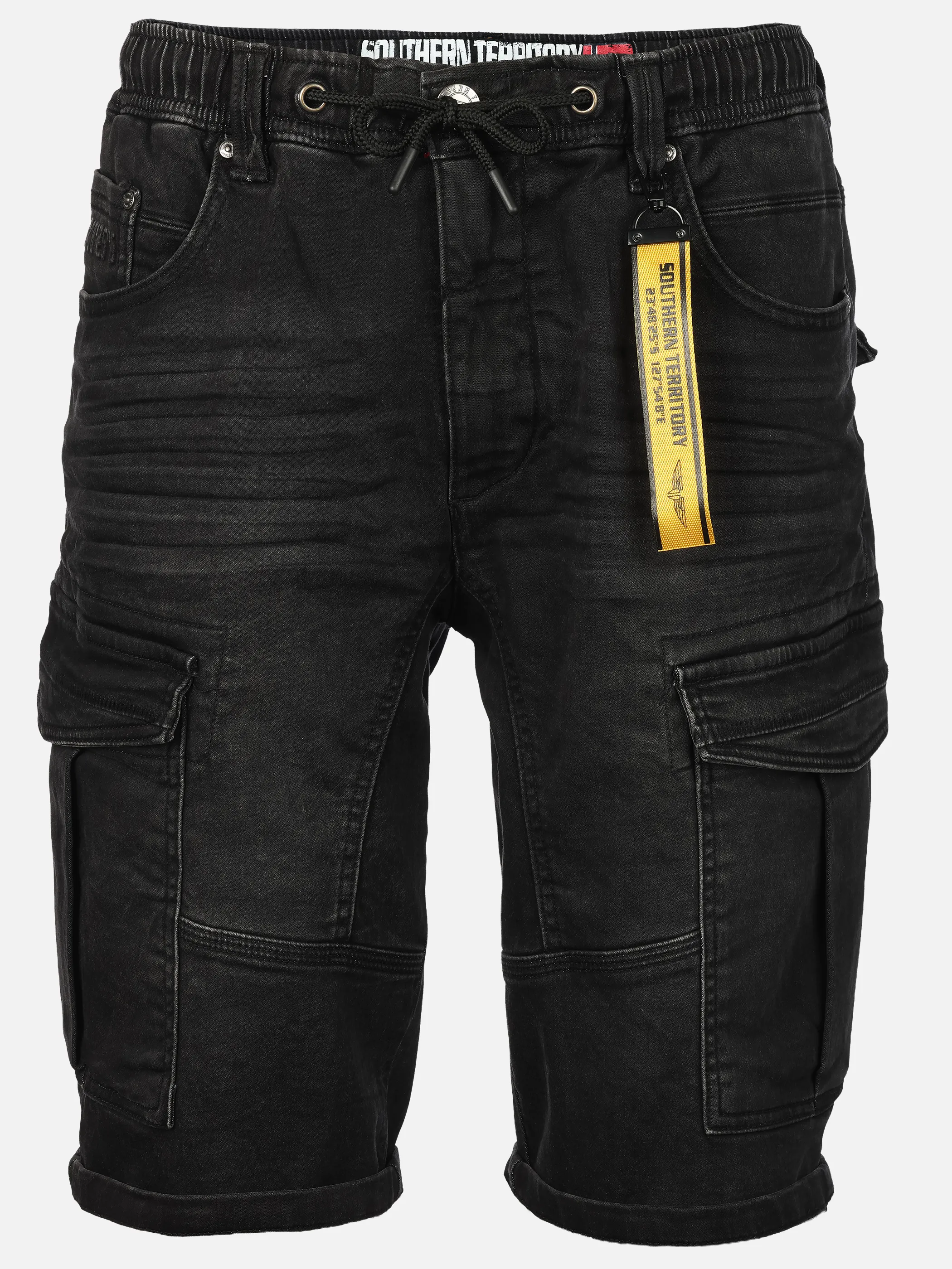 Southern Territory He. Cargodenimshorts relax Schwarz 924979 BLACK 1