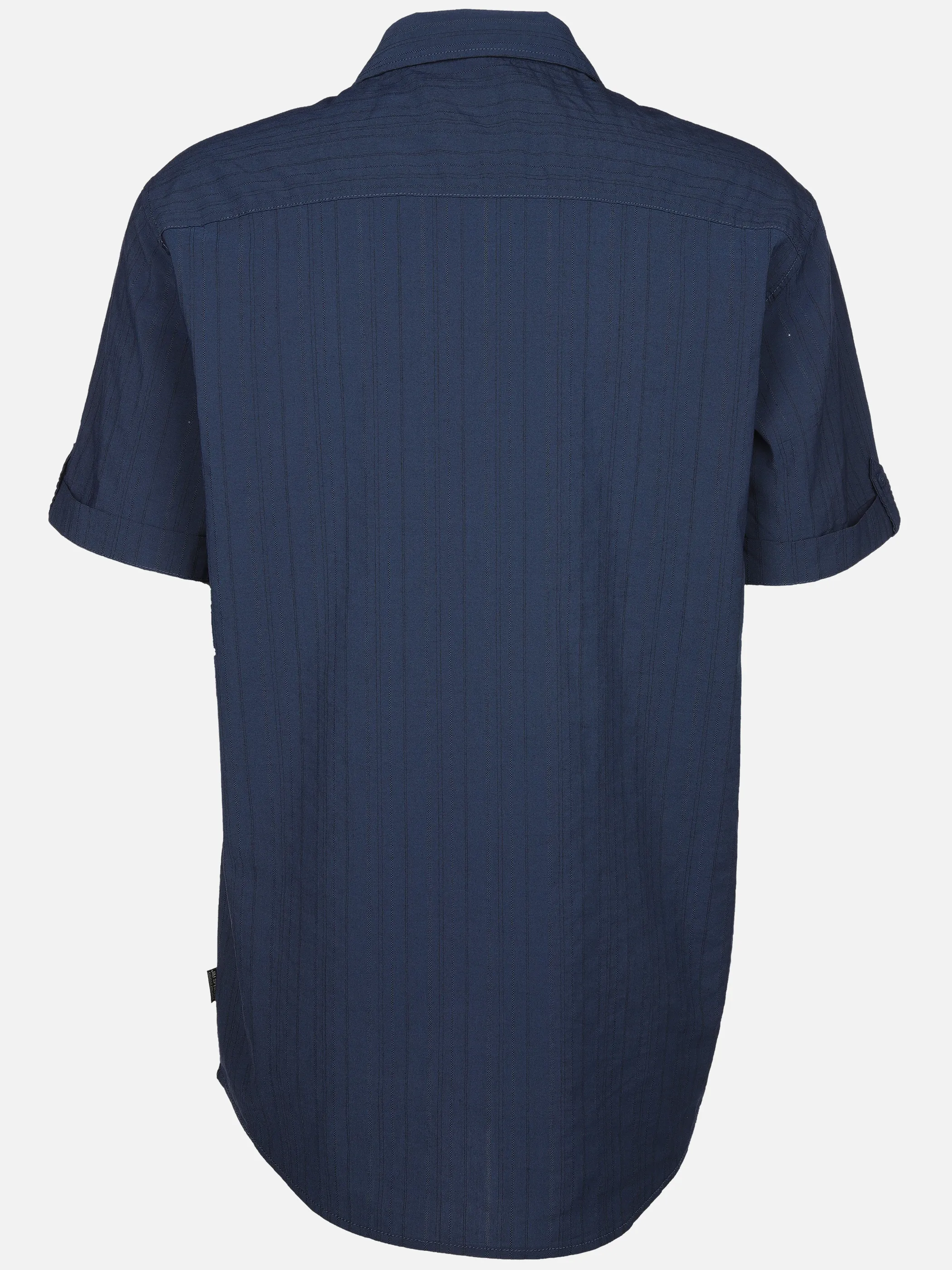Jim Spencer He. Freizeithemd 1/2 Arm Jacquard Blau 908752 BLUE 2
