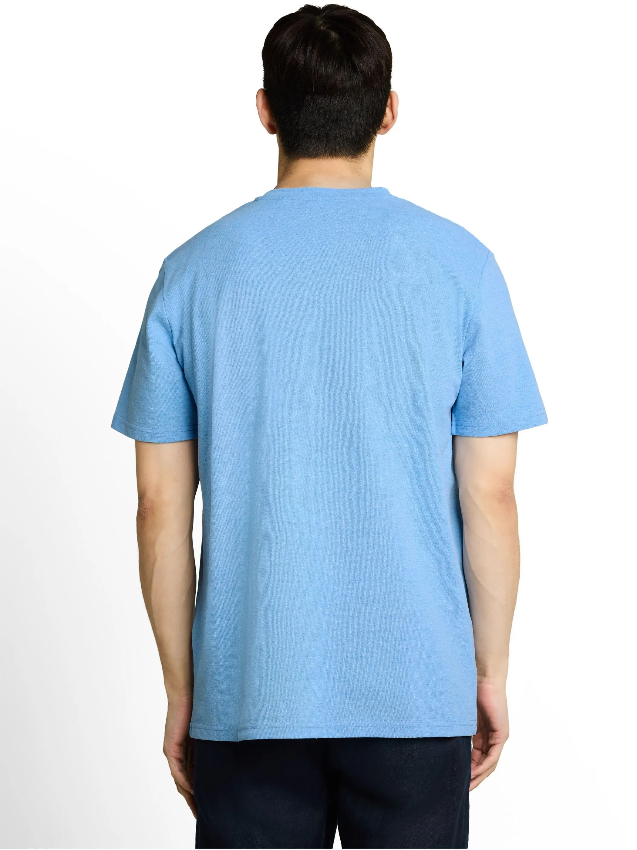 Tom Tailor 1052170 pique t-shirt Blau 926461 40139 2