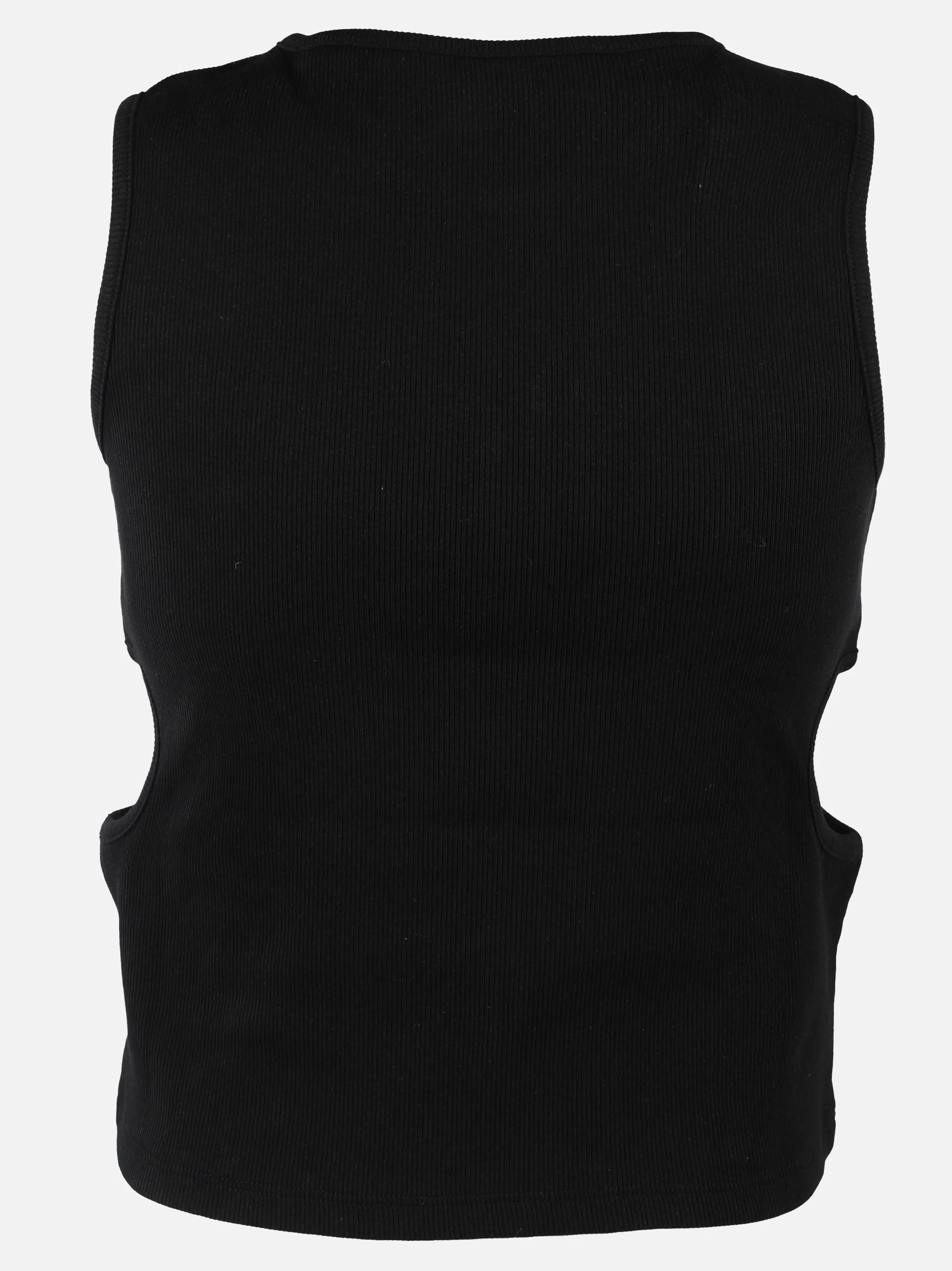 One Way JM cropped Top mit cut-out in schwarz/weiß Schwarz 910043 SCHWARZ 3