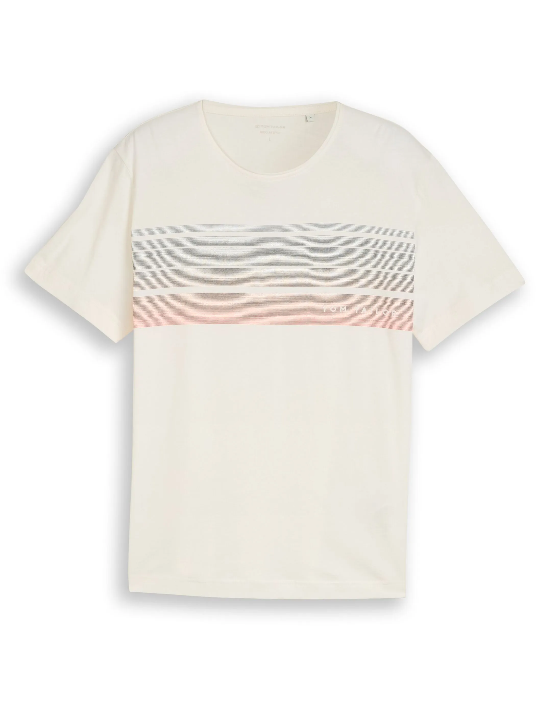 Tom Tailor 1052133 printed t-shirt Weiß 926464 10348 5