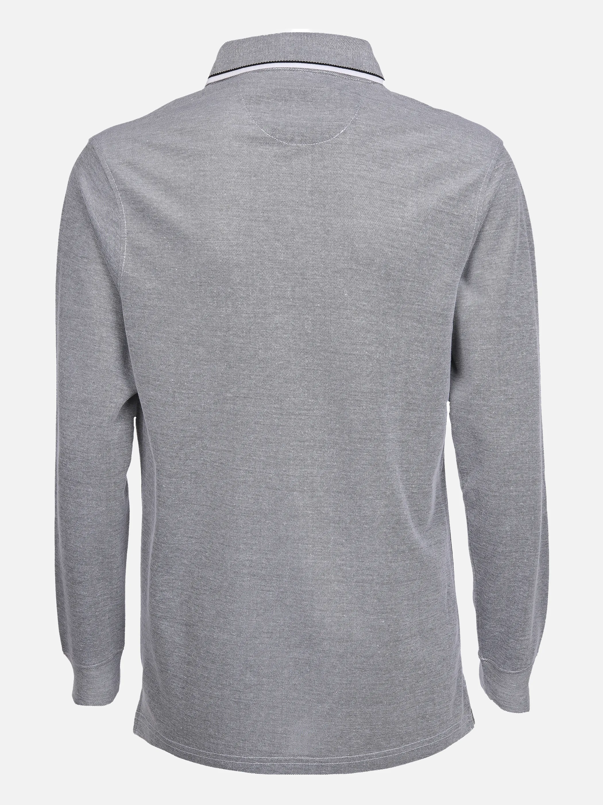Jim Spencer He. Poloshirt 1/1 Arm meliert Blau 857079 BLUE 2 Jim Spencer He. Poloshirt 1/1 Arm meliert Blau 857079 BLUE 2