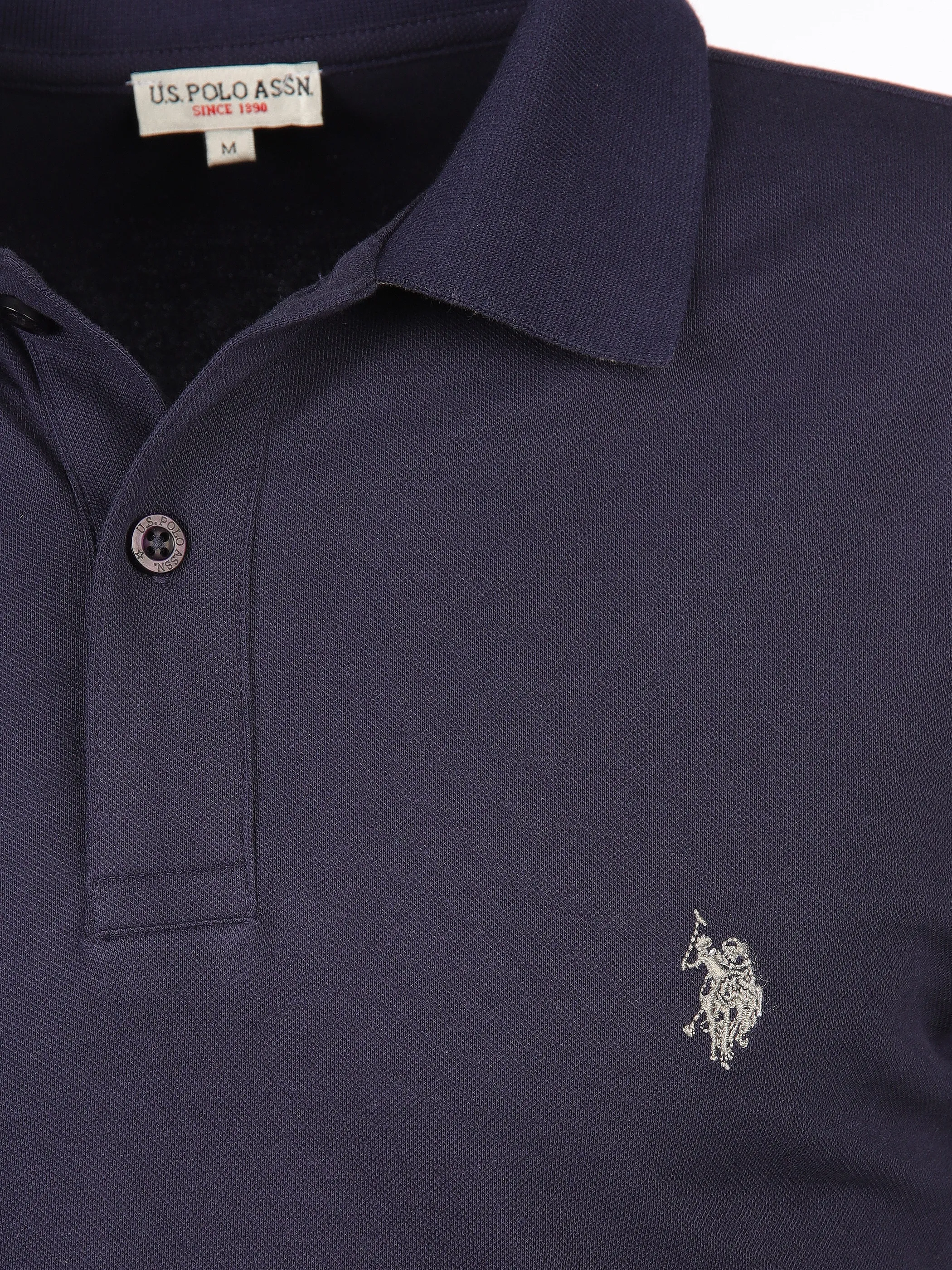 U.S. Polo Assn. He. Poloshirt 1/1 Arm Blau 911146 374 3 U.S. Polo Assn. He. Poloshirt 1/1 Arm Blau 911146 374 3