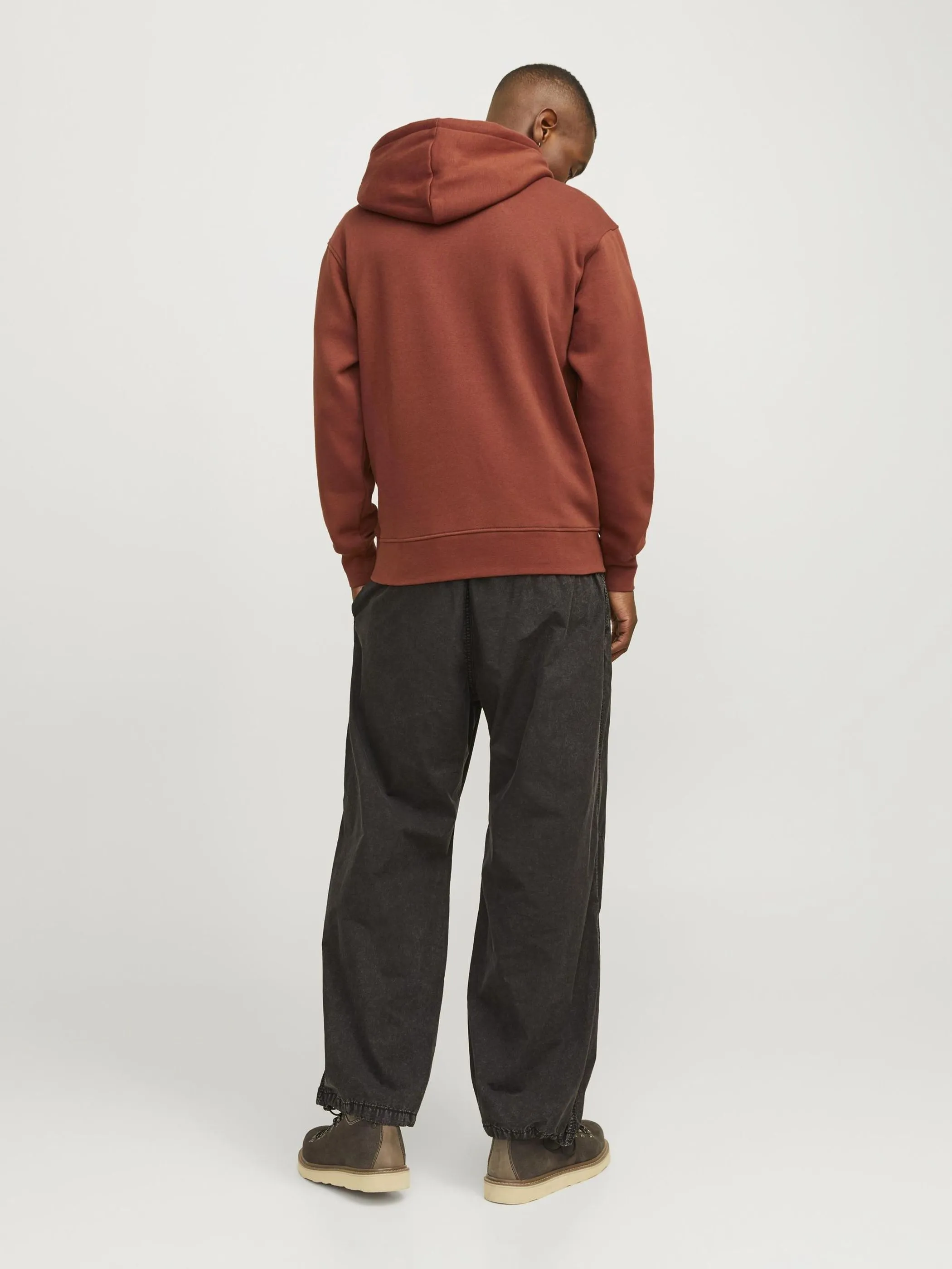 Jack Jones 12241687 JORVESTERBRO SWEAT HO Braun 883658 226896 3