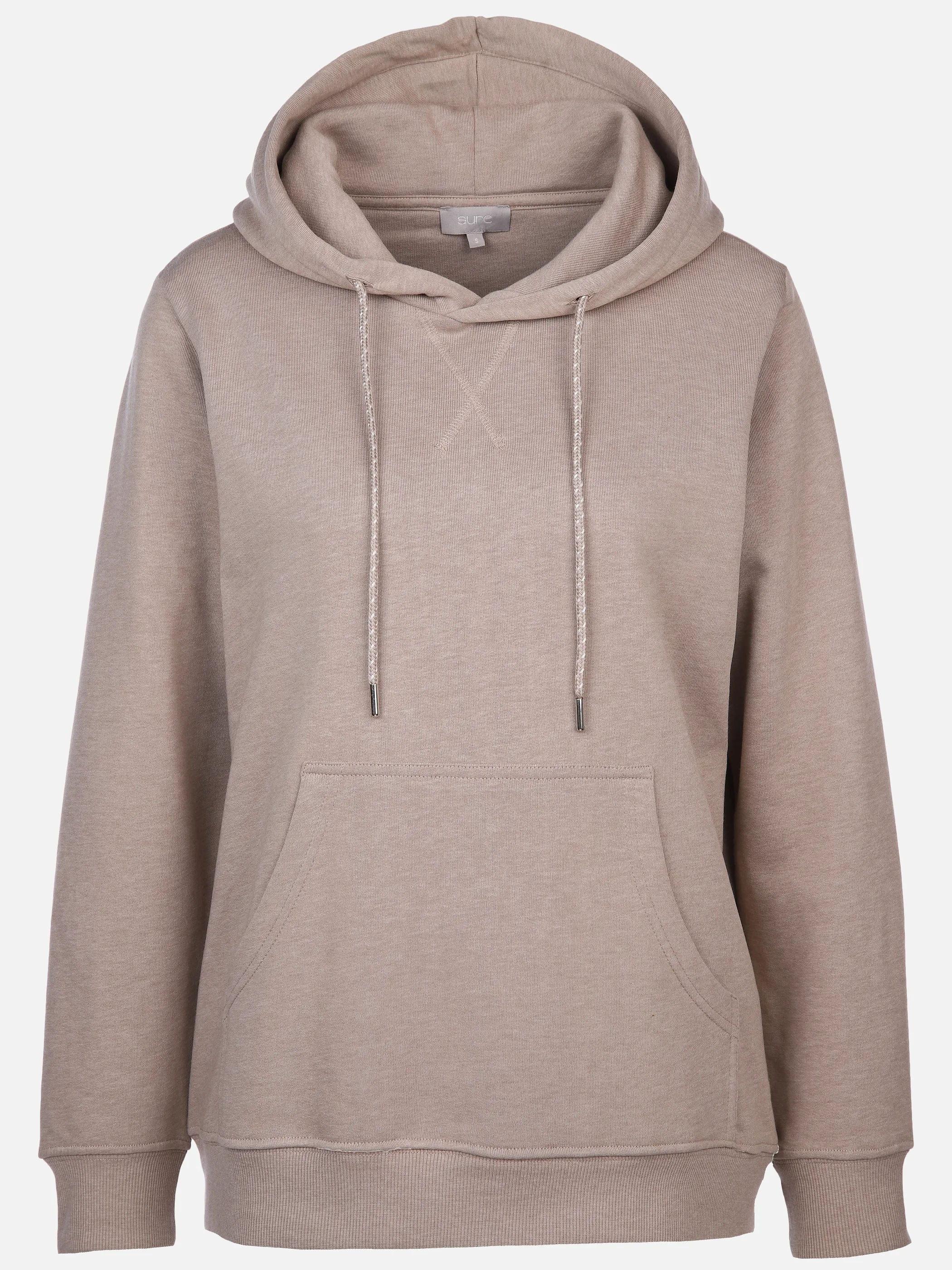 Kapuze Hoodie Damen M Damen Sweatshirt Mit Kapuze BEIGE NoSize