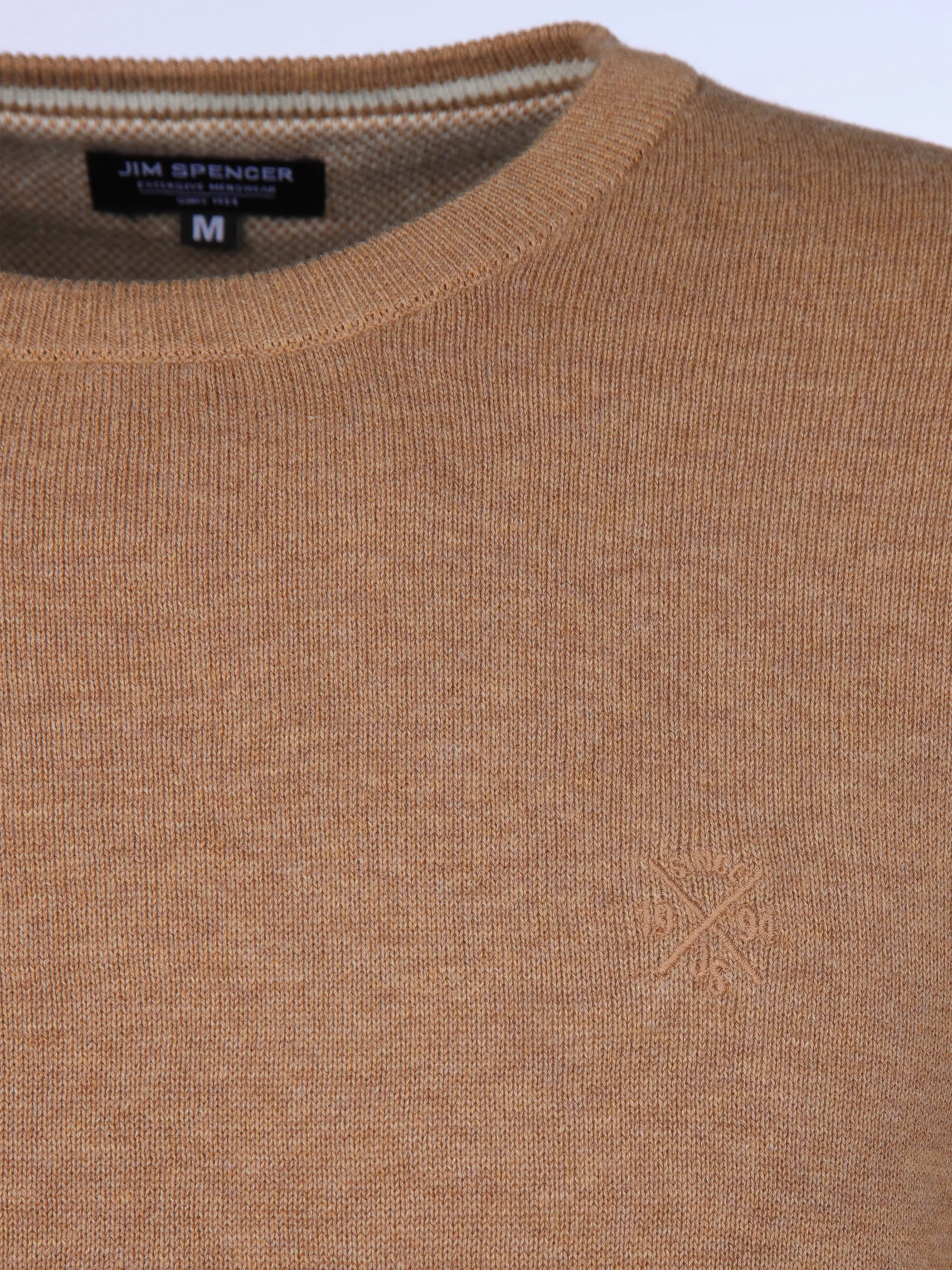 Jim Spencer He. Pullover uni seasonal RH Braun 882944 CAMEL 3