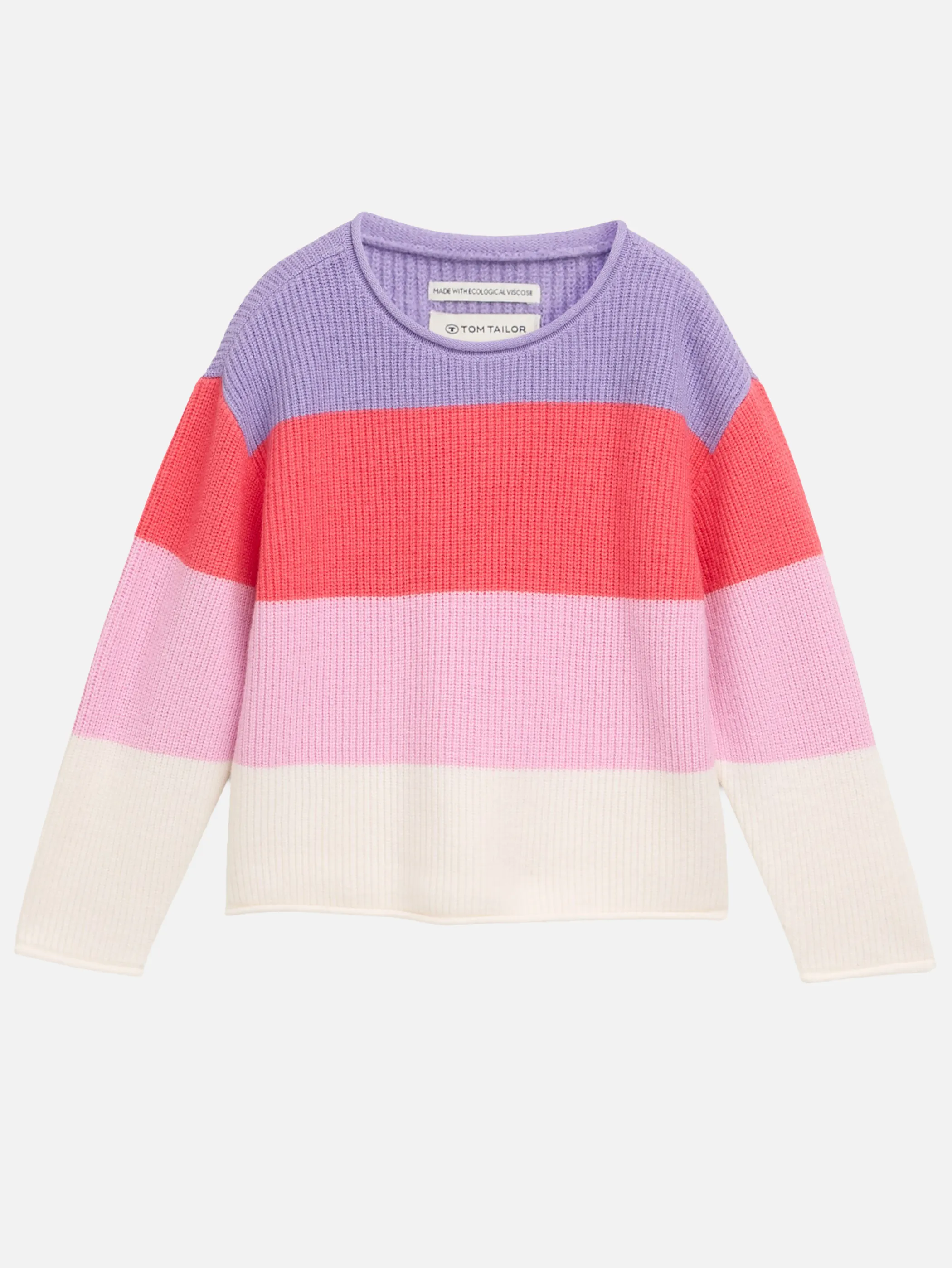 Tom Tailor 1051695 knitted pullover Bunt 934399 41189 1