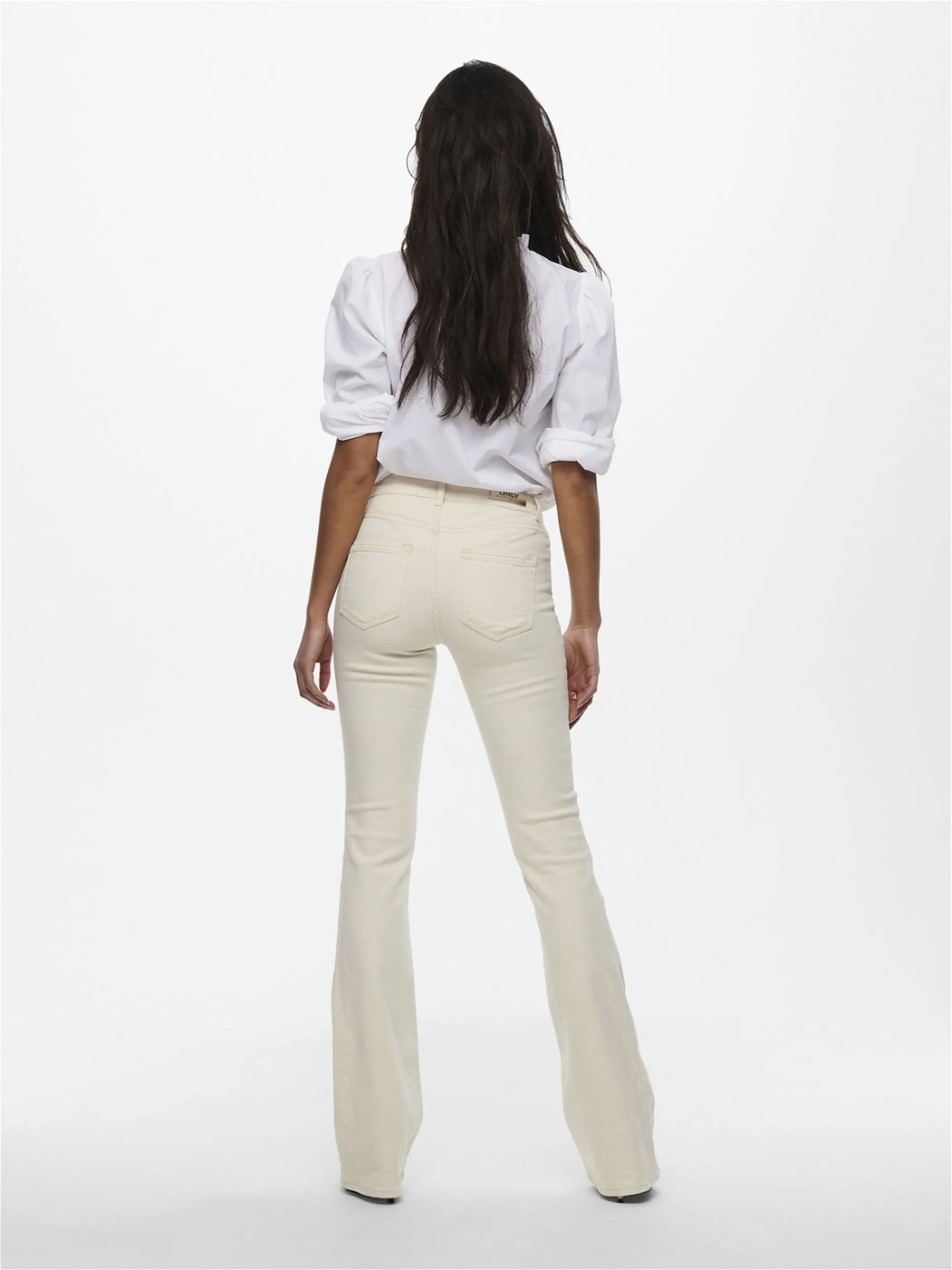 Only 15230778 ONLBLUSH MID FLARED D Weiß 904665 234755 4 Only 15230778 ONLBLUSH MID FLARED D Weiß 904665 234755 4