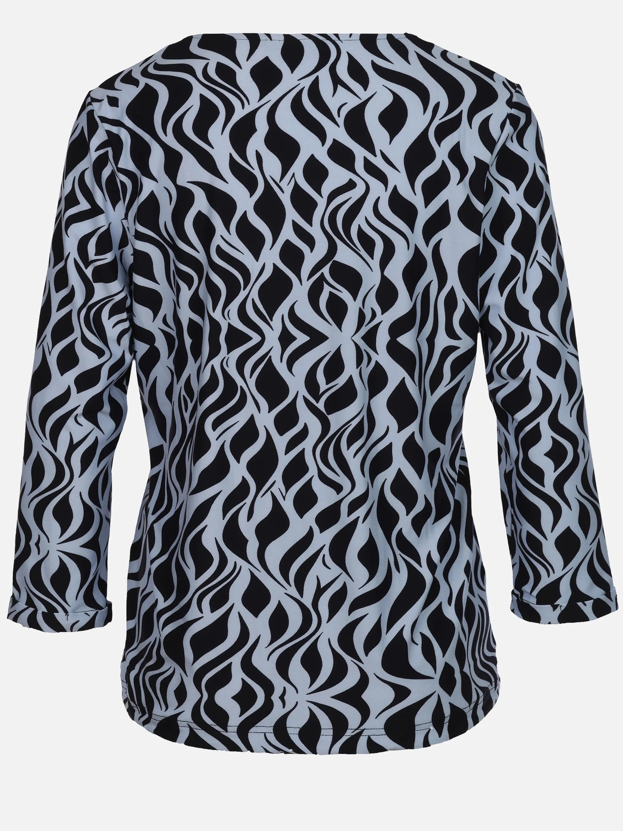 Sure Da-Shirt m. Alloverprint Marine 933602 P3 2