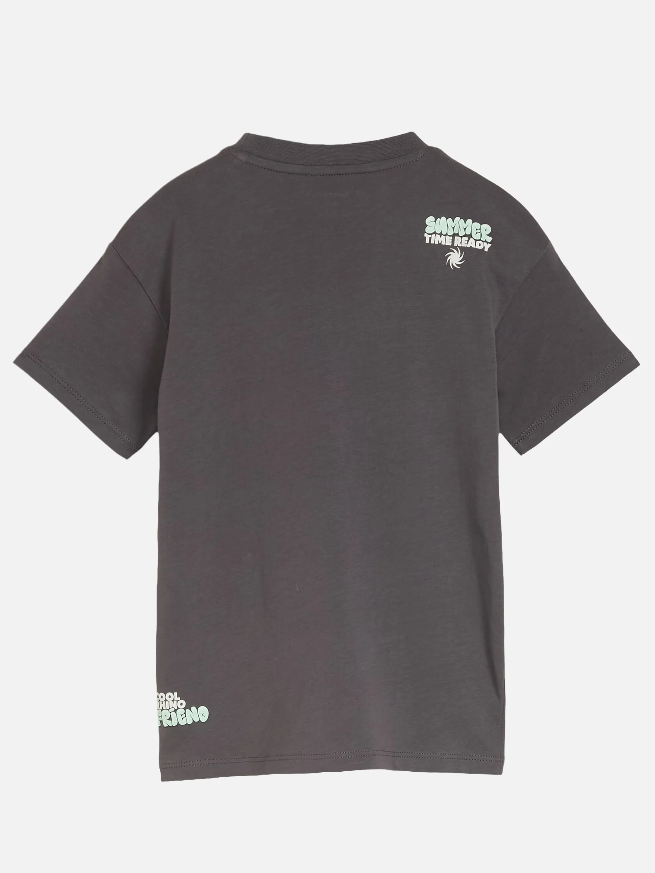 Tom Tailor 1050001 oversize printed t-shirt Grau 927994 35265 2
