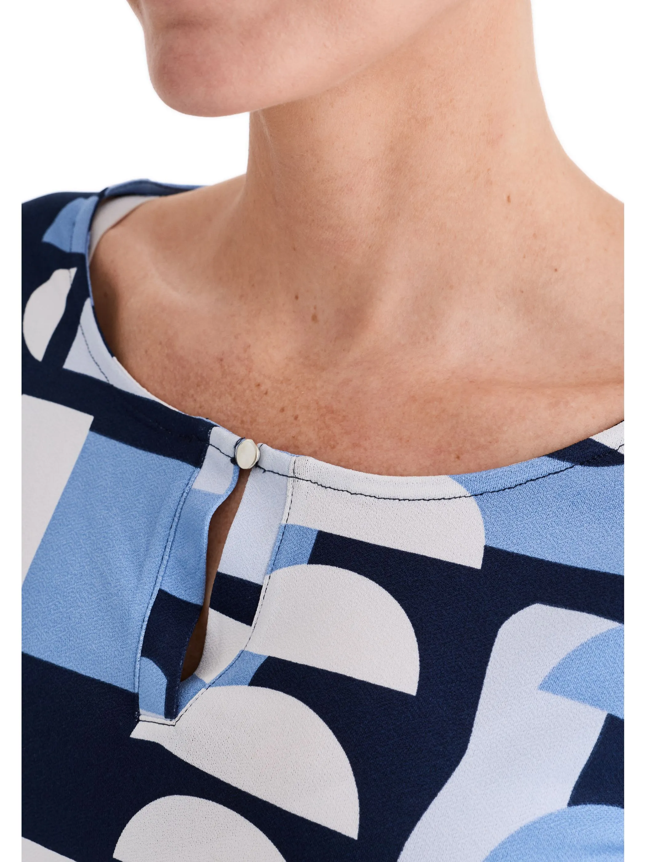 Stooker DOB 25590000009129 Da. T-Shirts / Blau 928318 9129 3