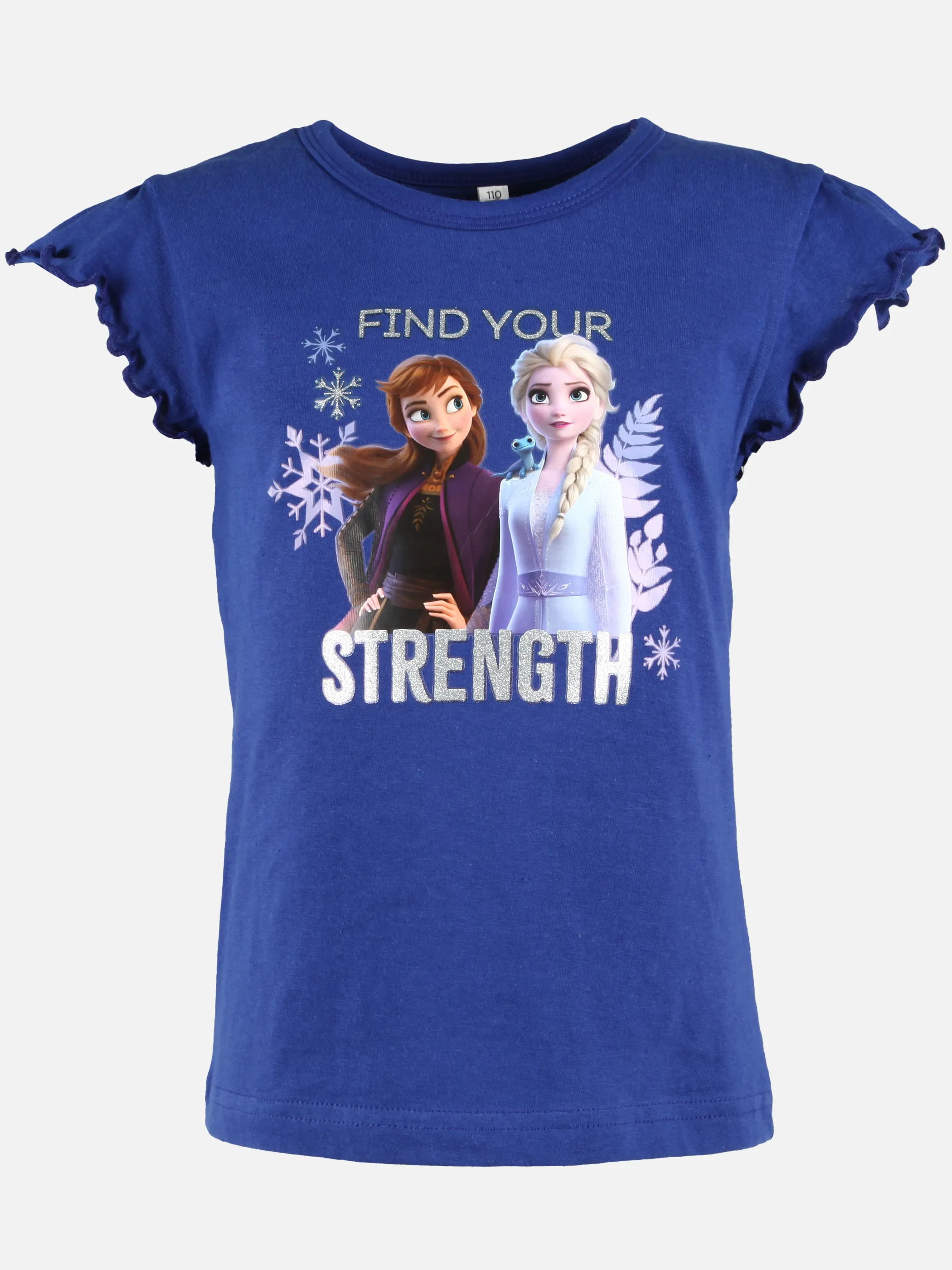 Frozen KM Frozen T-Shirt mit Schmetterlingsärmeln in blau Blau 892448 BLAU 1 Frozen KM Frozen T-Shirt mit Schmetterlingsärmeln in blau Blau 892448 BLAU 1