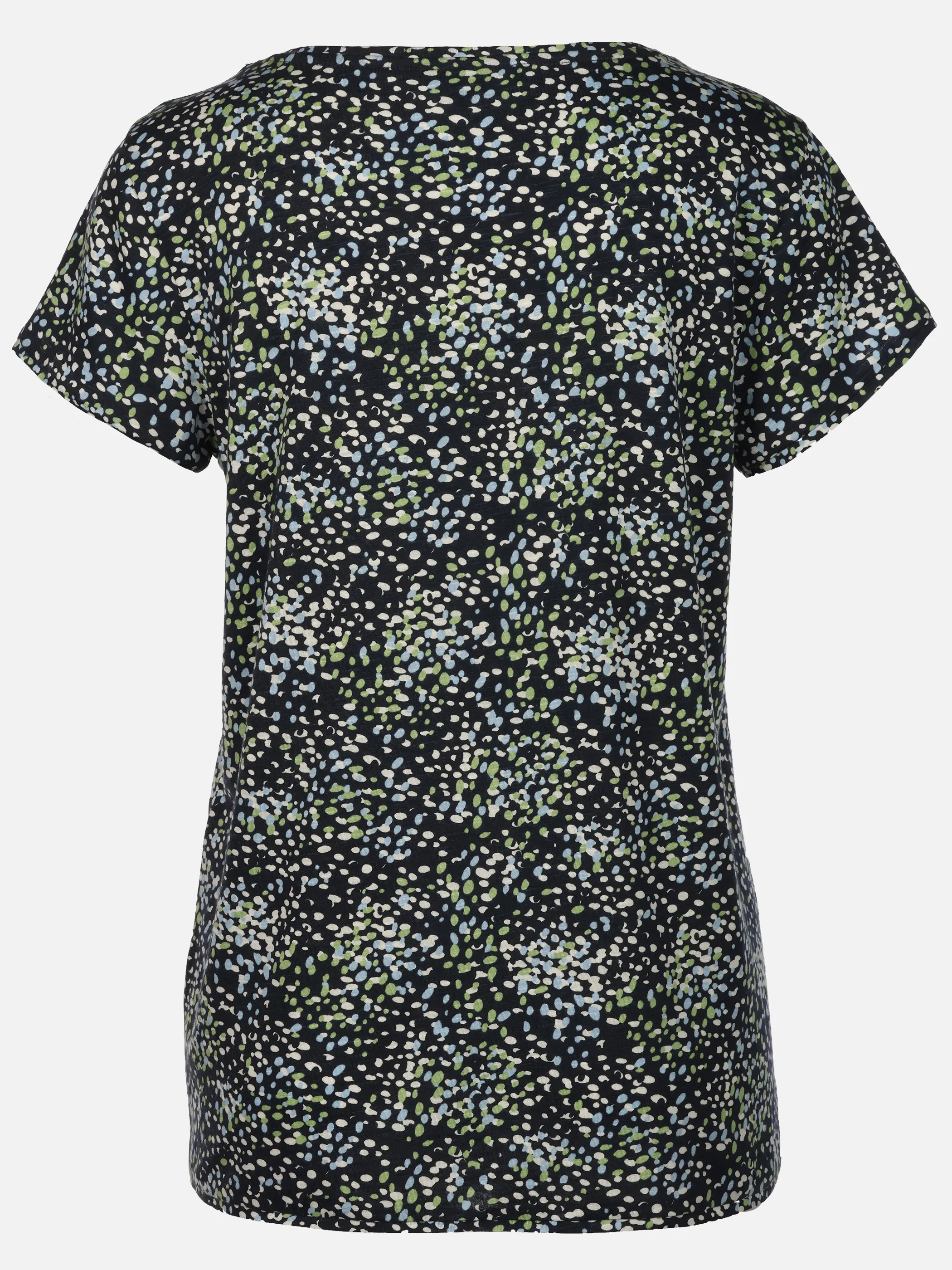 Sure Da-T-Shirt m. Alloverprint Blau 922188 GREEN 2