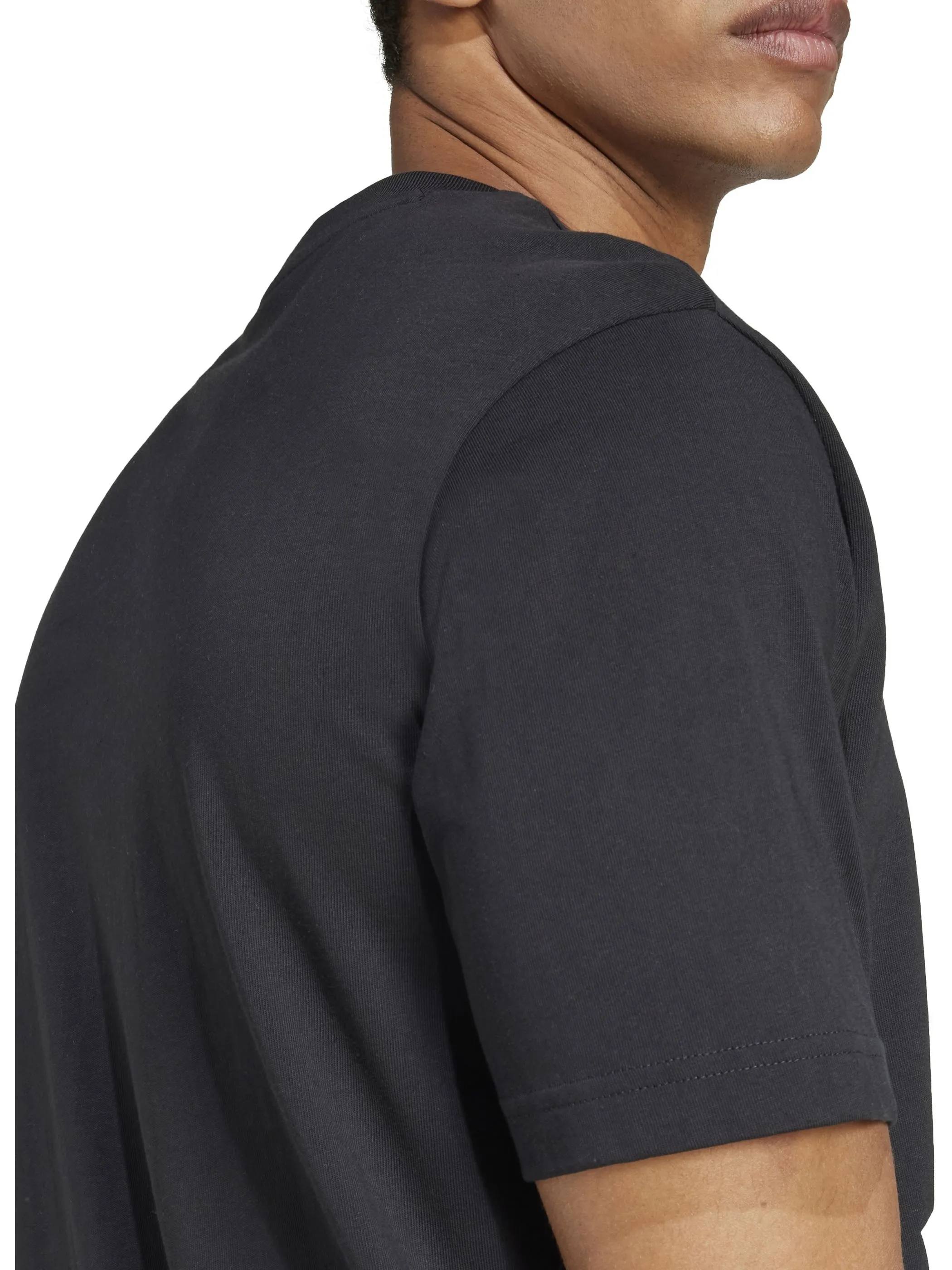 Adidas JE8945 He-TShirt Logo Groß schwarz Schwarz 904887 000