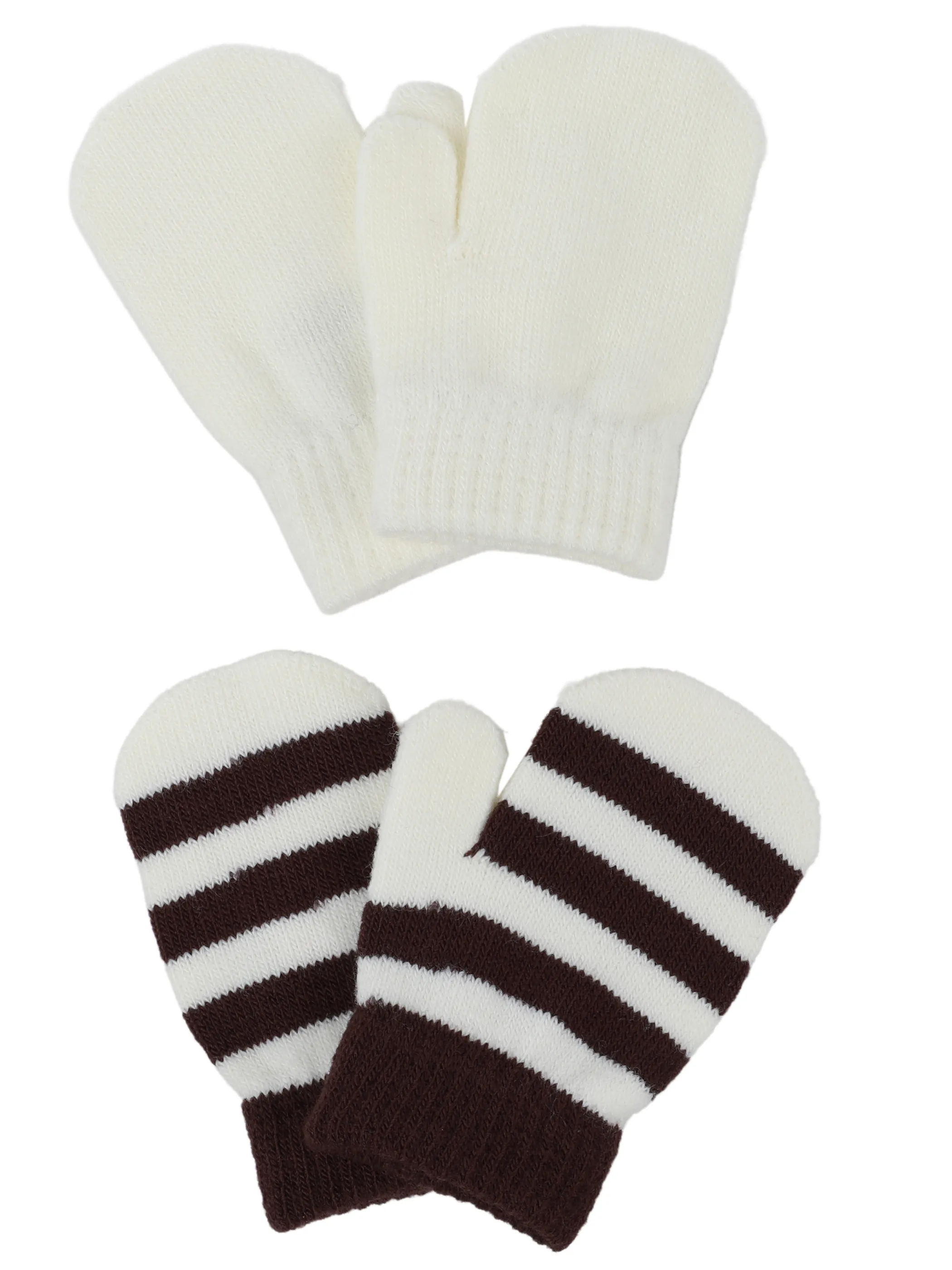 Bubble Gum Baby Handschuhe 2er Pack Weiß 929821 OFFWHITE 3