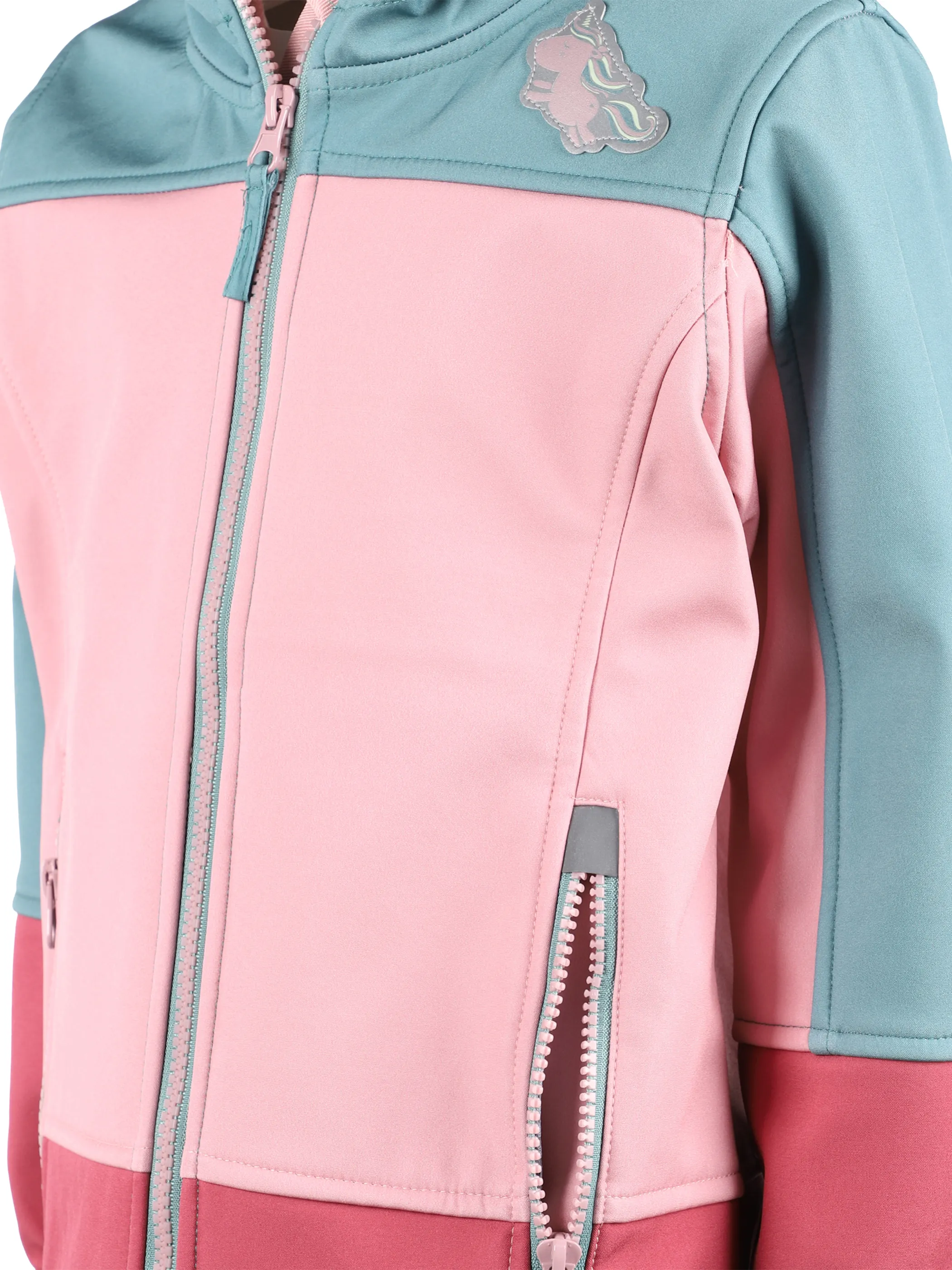 Stop + Go MG Softshelljacke in salbei/ Rosa 868460 ROSE 3 Stop + Go MG Softshelljacke in salbei/ Rosa 868460 ROSE 3