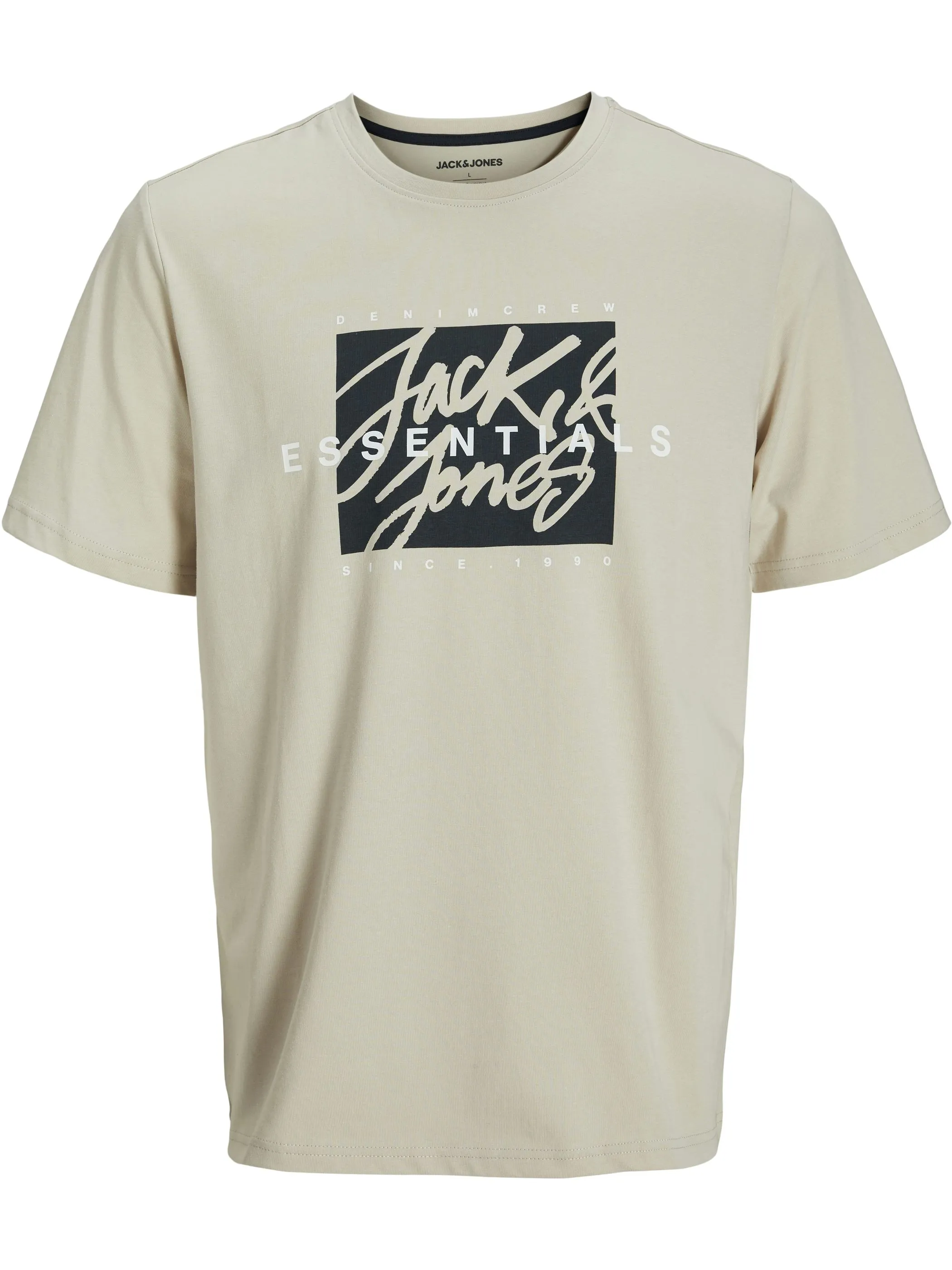 Jack & Jones JJESTAR JJ SS NOOS PLS - T-shirt print - black/zwart Jack & Jones JJESTAR JJ SS NOOS PLS - T-shirt print - black/zwart