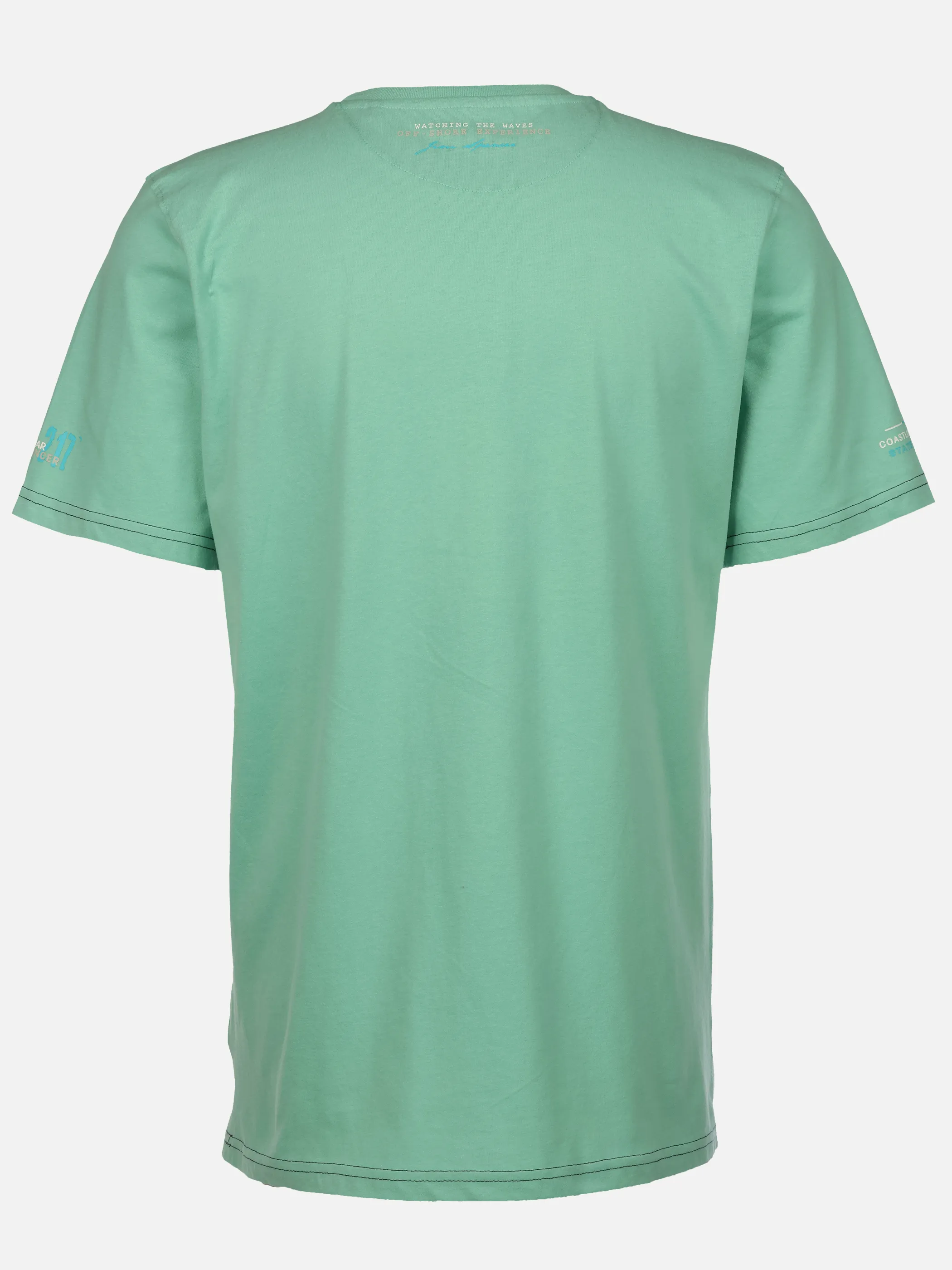 Jim Spencer He. T-Shirt 1/2 Arm print Blau 926456 AQUA 2