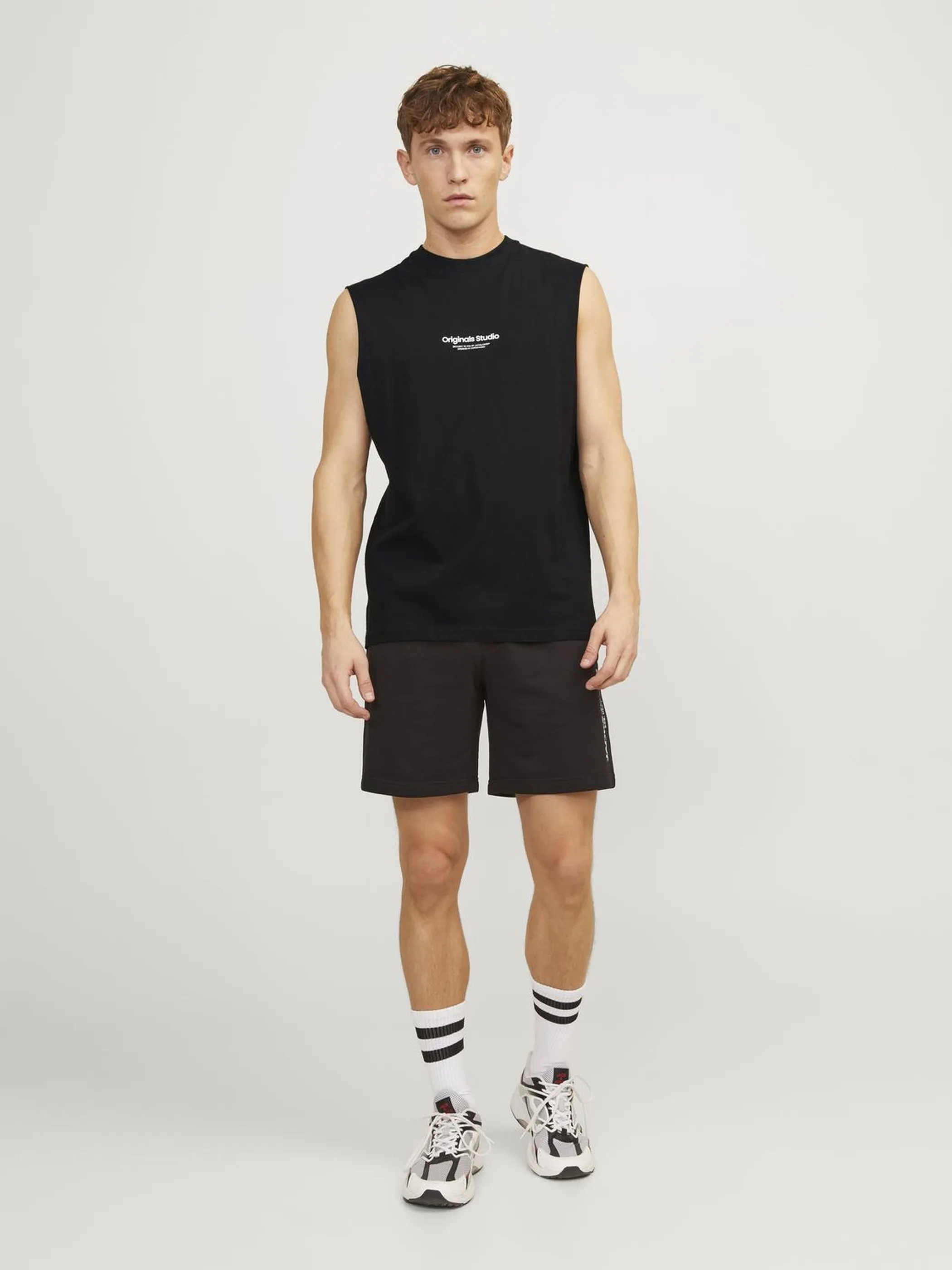 Jack Jones 12250430 JORVESTERBRO SLEEVELE Schwarz 907135 178012 2