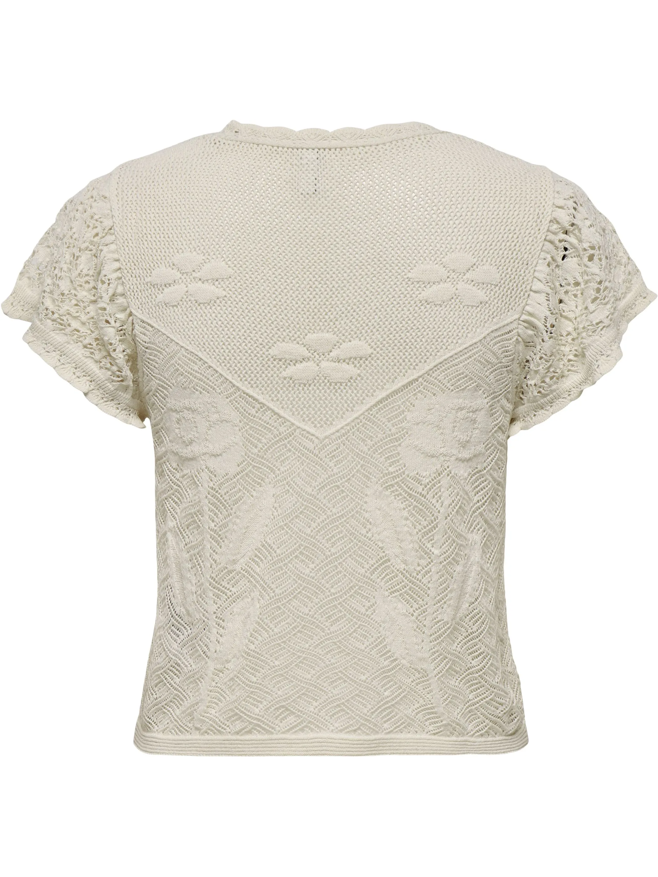 Only 15340904 ONLESTRALLA S/S SHORT Weiß 922342 234755