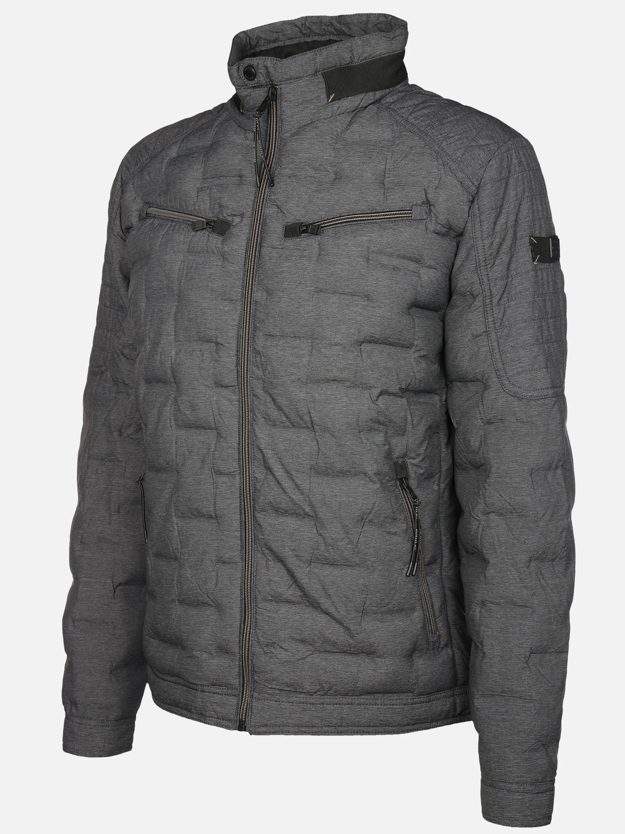 Jim Spencer He. Steppblouson taped Grau 897122 1100 3