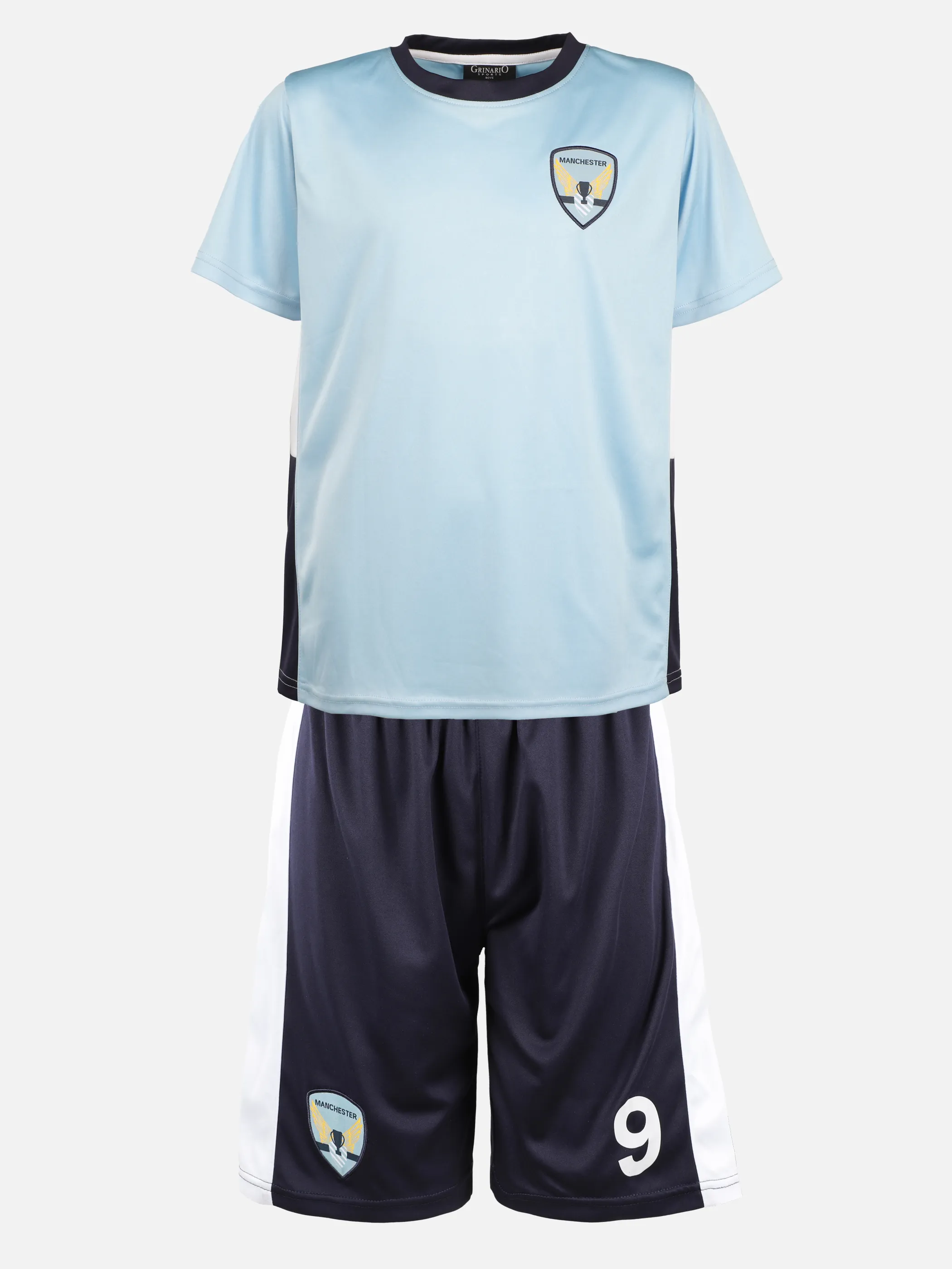 Grinario Sports TB-Trikot-Set Blau 908194 MANCHESTER 1 Grinario Sports TB-Trikot-Set Blau 908194 MANCHESTER 1