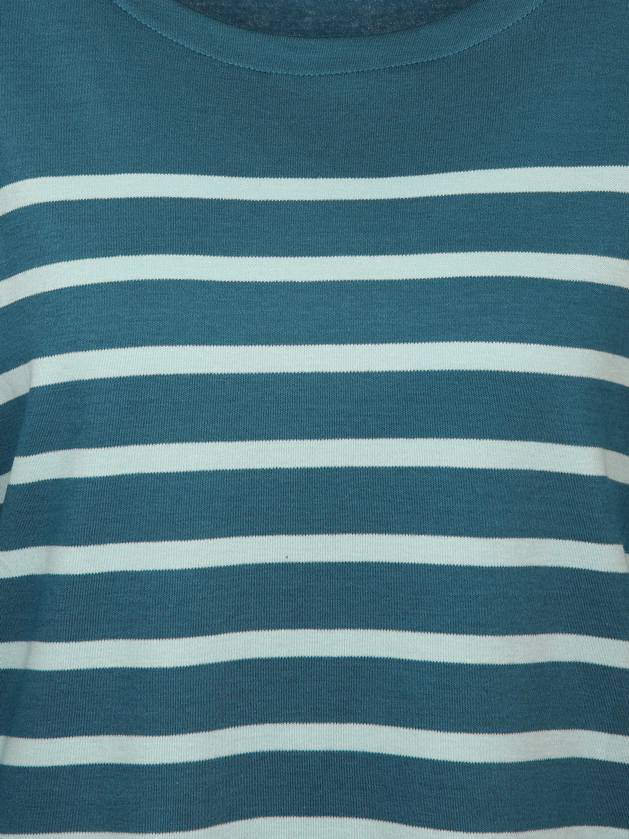 Sure Da-Streifenshirt m. 3/4 Arm Türkis 897549 PETROL 3 Sure Da-Streifenshirt m. 3/4 Arm Türkis 897549 PETROL 3