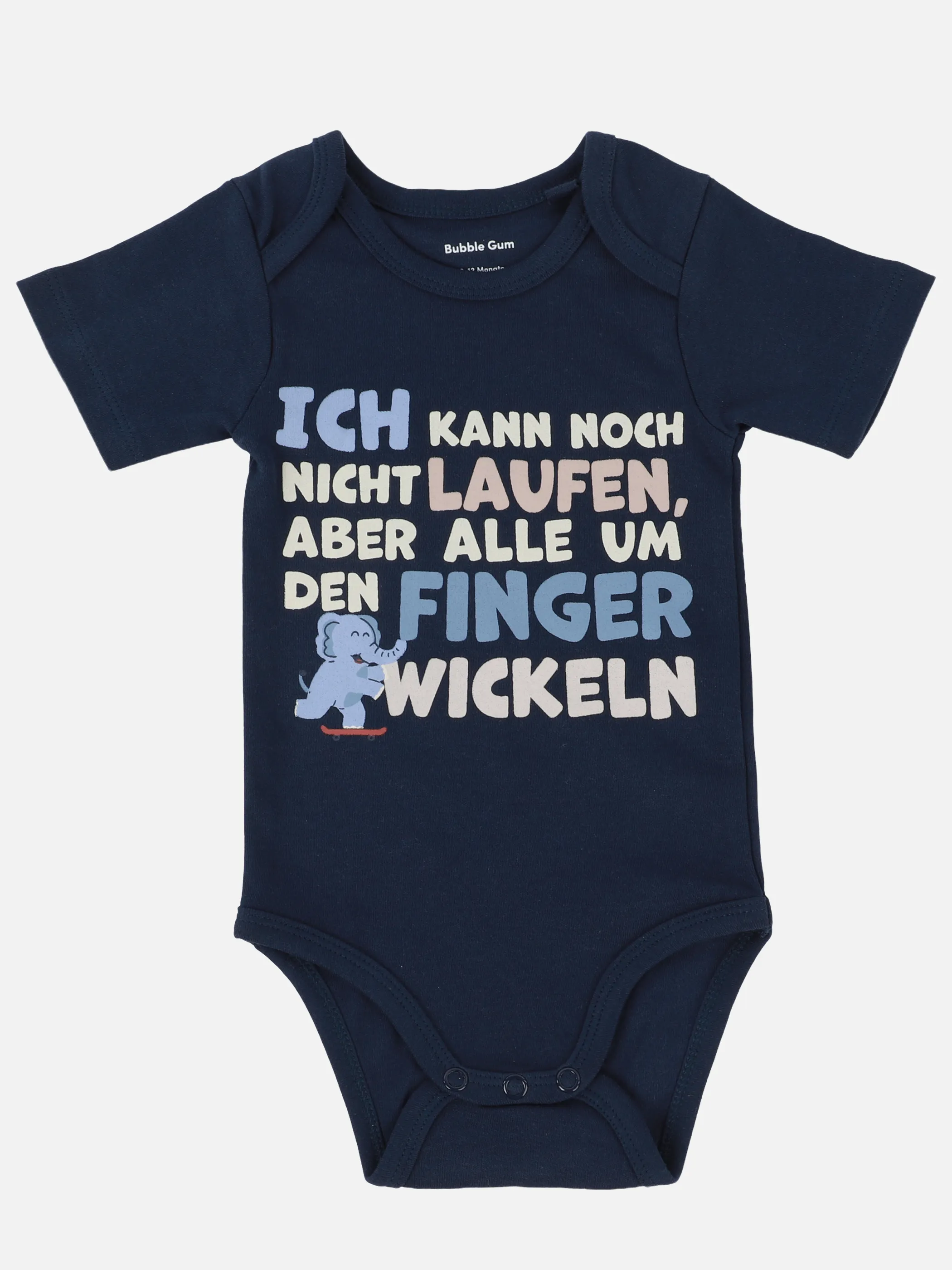 Bubble Gum BJ 2 pcs Body beige/blau mit front print Blau 930344 BLAU/BEIGE 3