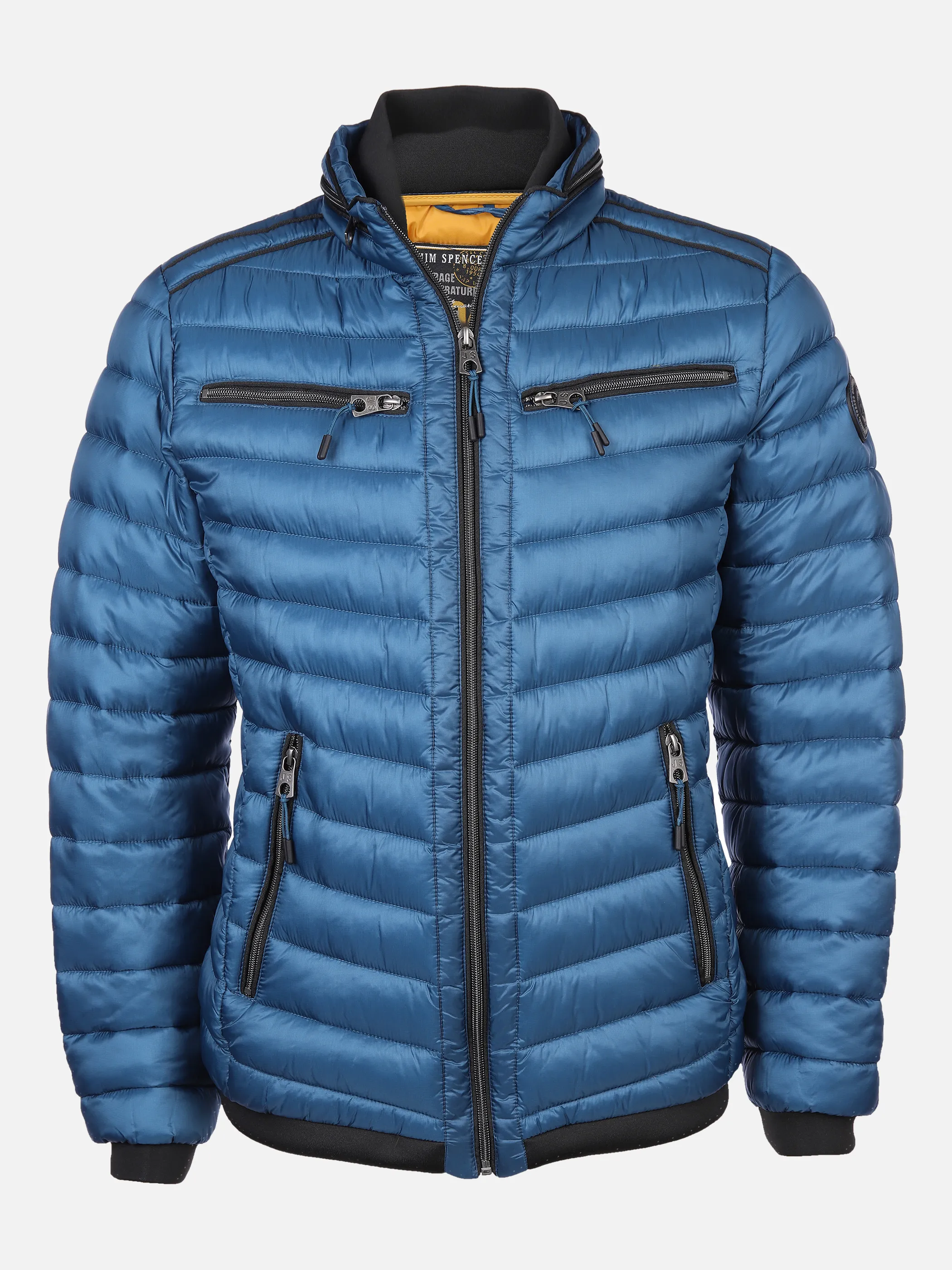 Herren Steppjacke mit vielen Details noSize 839100-petrolneu