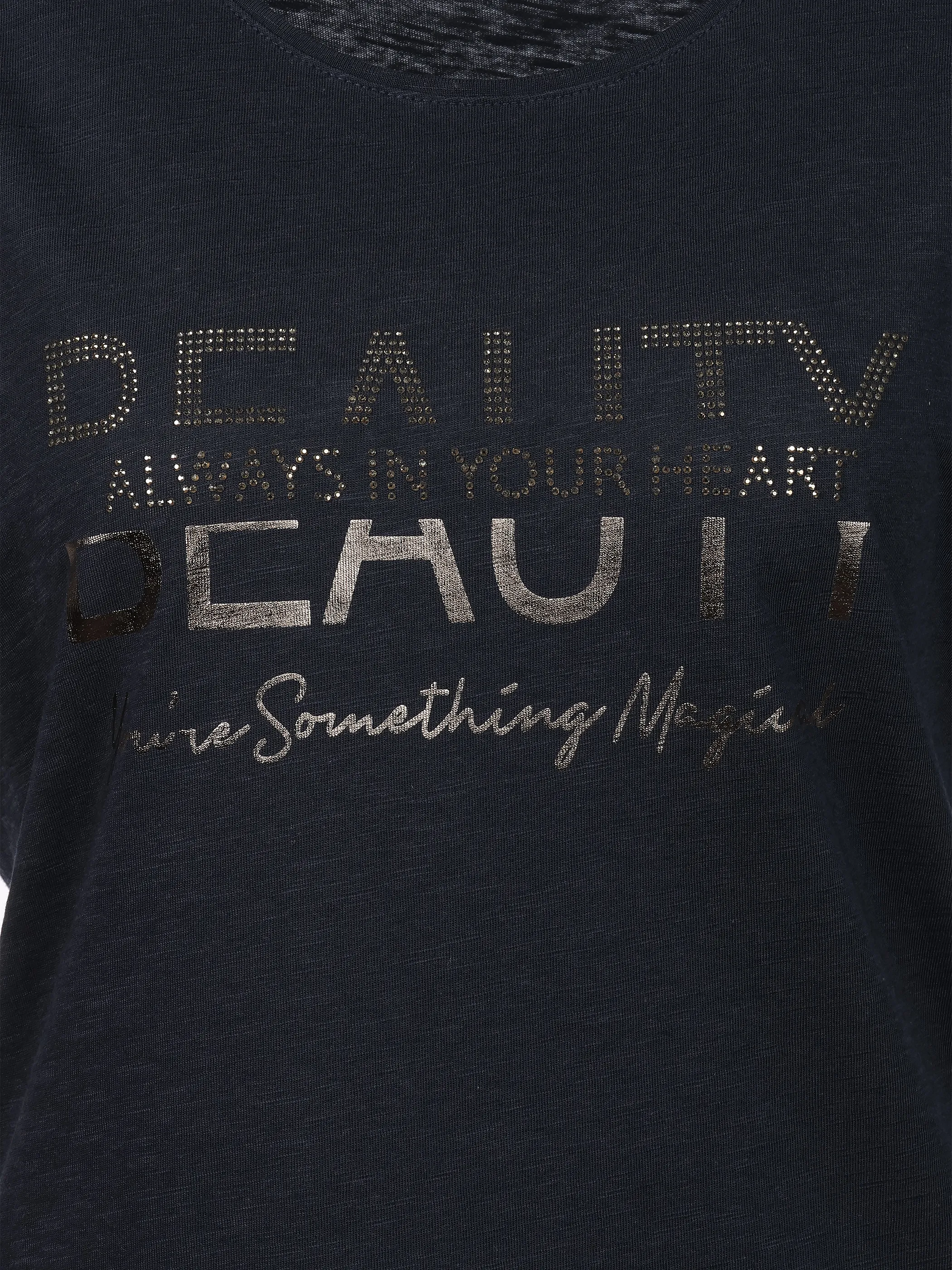 Sure Da-T-Shirt m. Folienprint Marine 926144 SAPHIRE 3