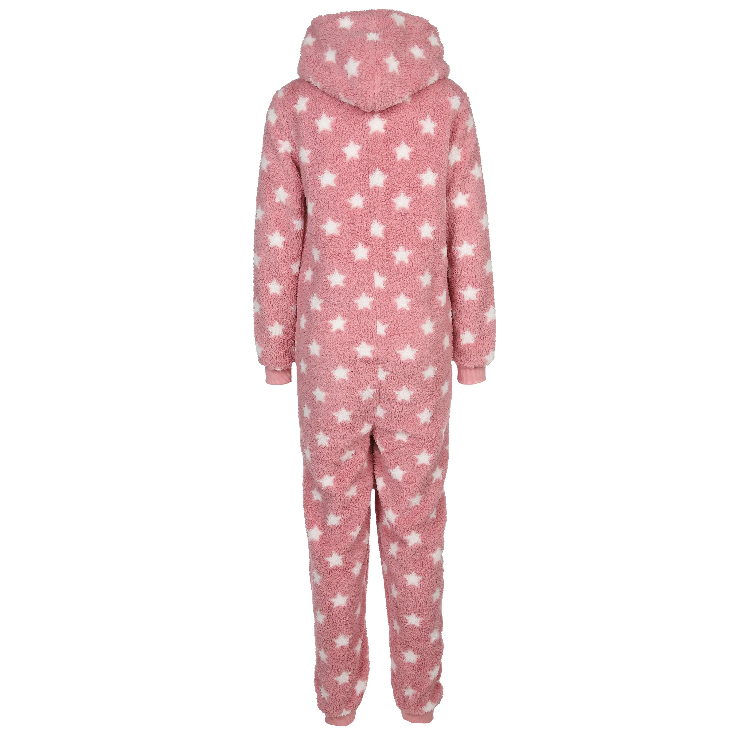 Sure Fleece Kuschel-Jumpsuit mit Kapuze Rosa 885477 RA/CR 2