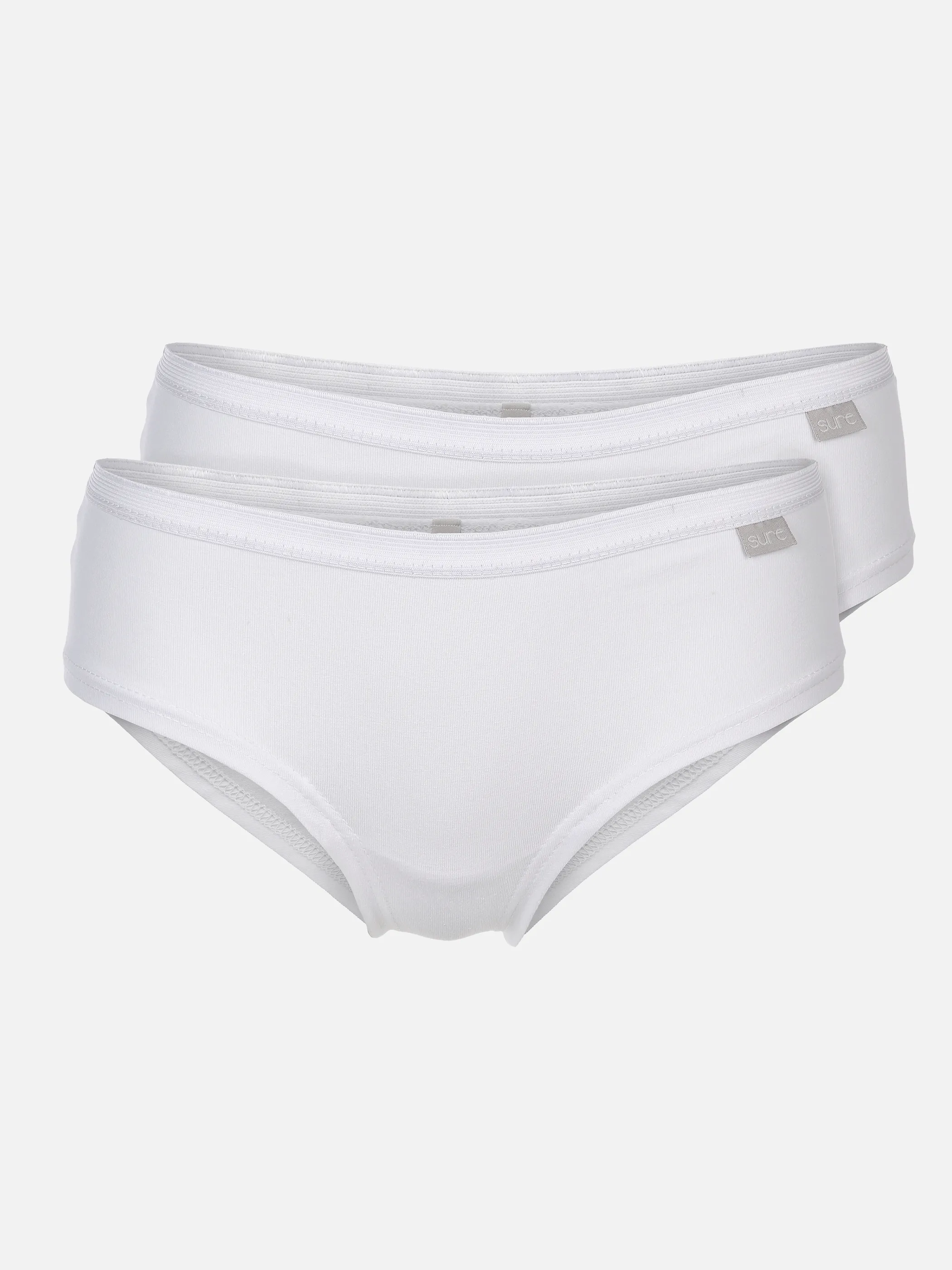 Sure Da. Bio Panty 2er Pack Weiß 890025 WEIß 1