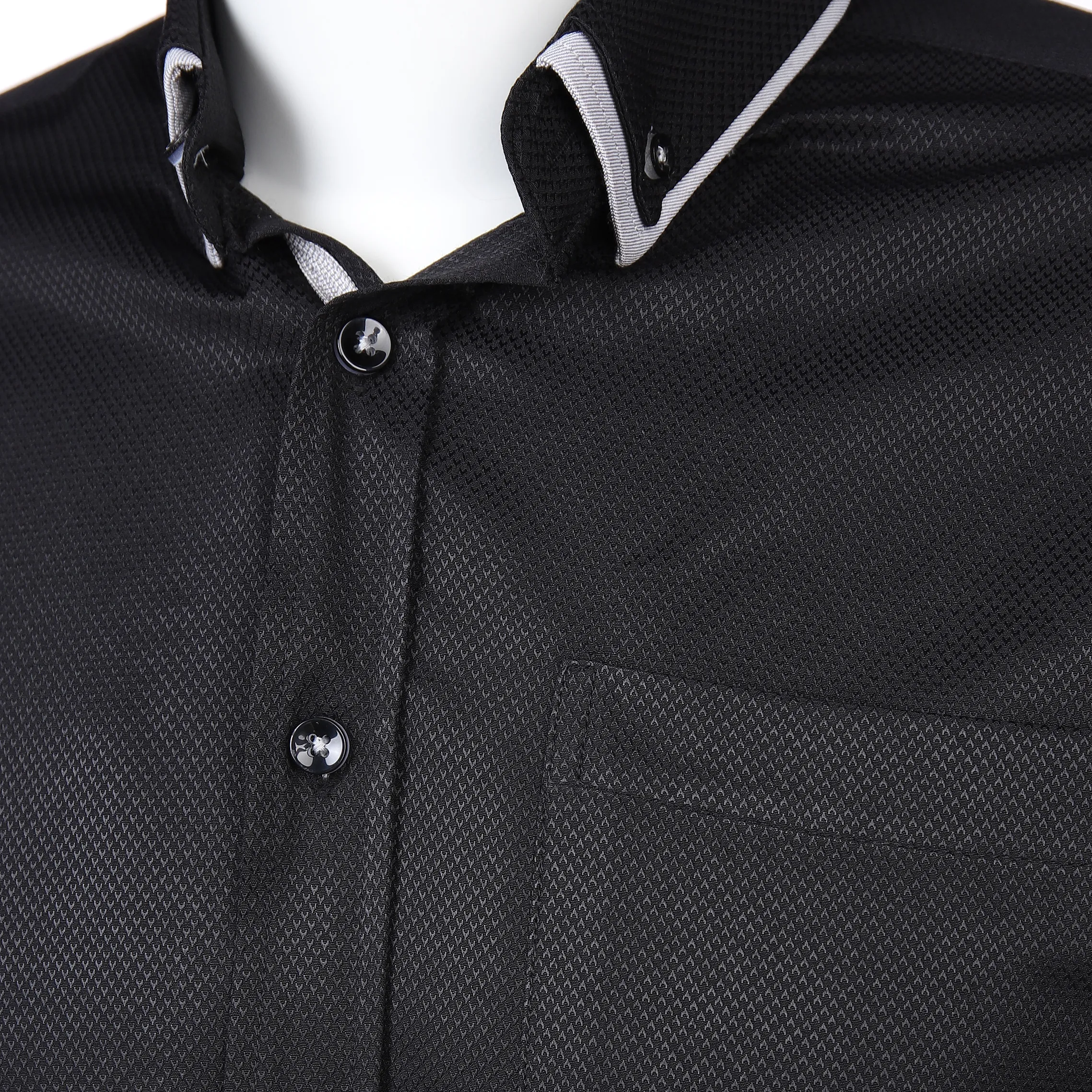 Jim Spencer He. Cityhemd 1/1 Arm chi chi MF Schwarz 887322 BLACK 3 Jim Spencer He. Cityhemd 1/1 Arm chi chi MF Schwarz 887322 BLACK 3