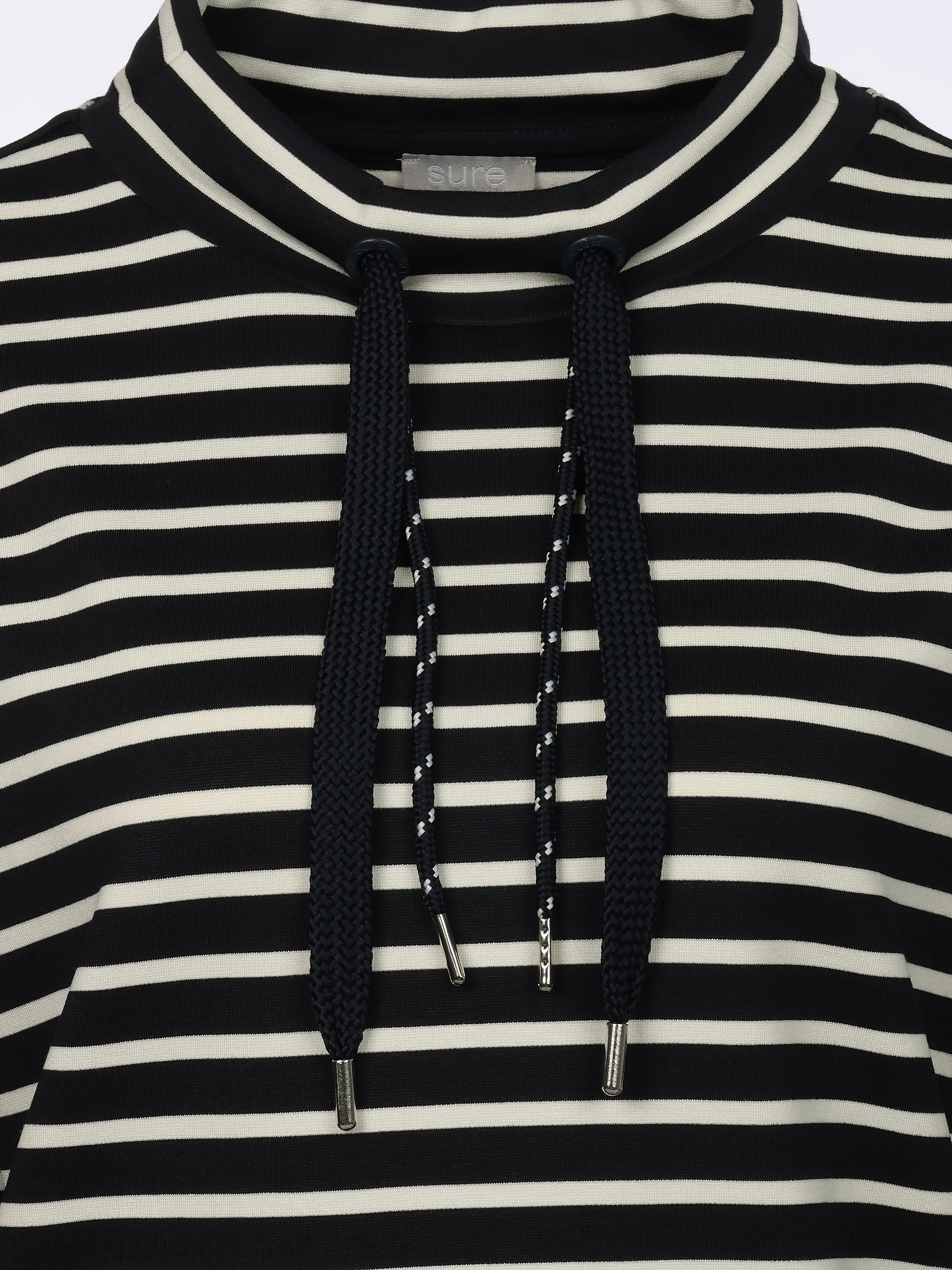 Lisa Tossa Da-Sweatshirt m. Streifen Blau 921593 DARKSAPSTA 3