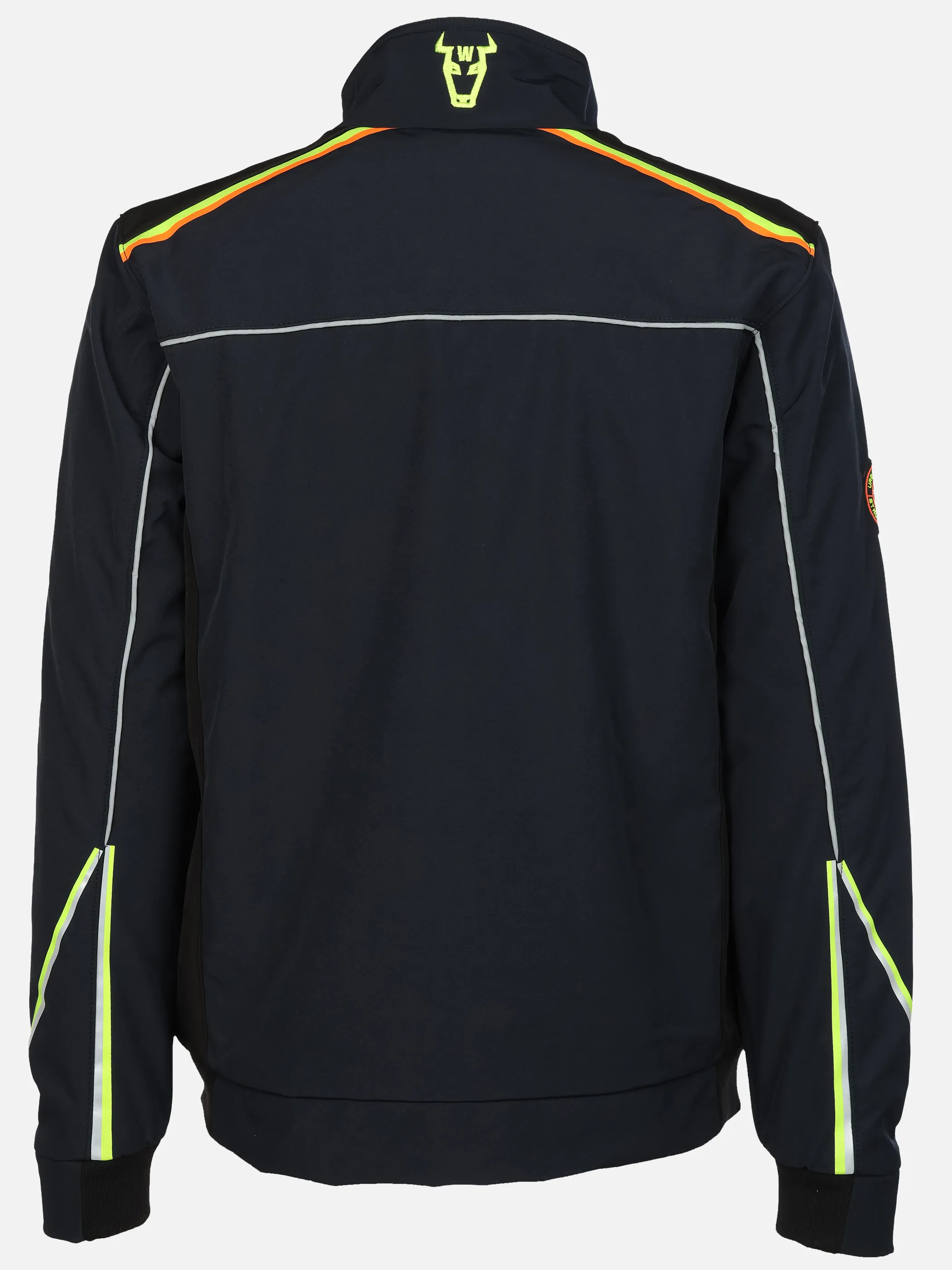 Worker He. Softshellblouson NEON reflective Marine 898410 NAVY2 2