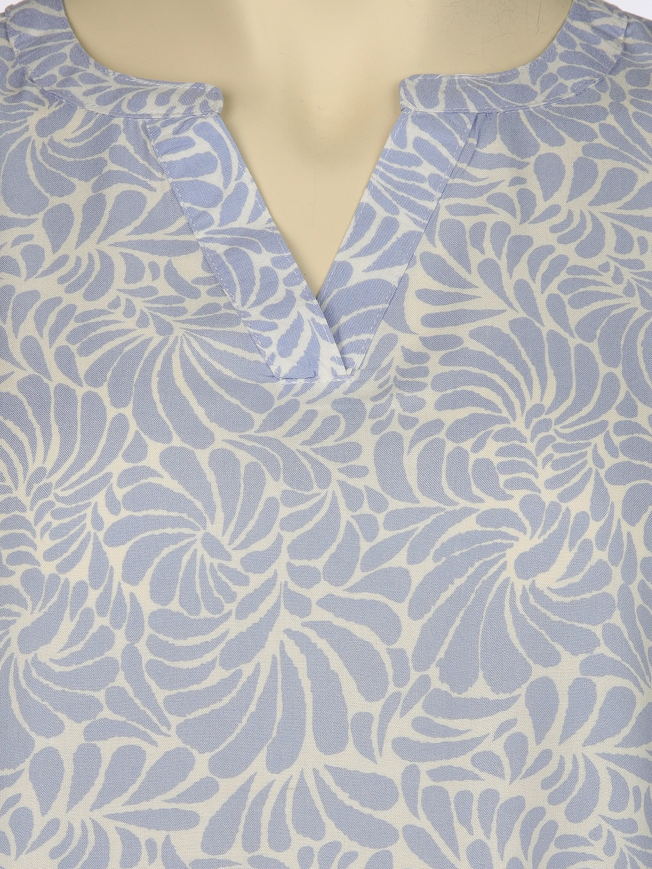Sonja Blank Da-gr.Gr. Kleid Blau 905661 BL/WE 3