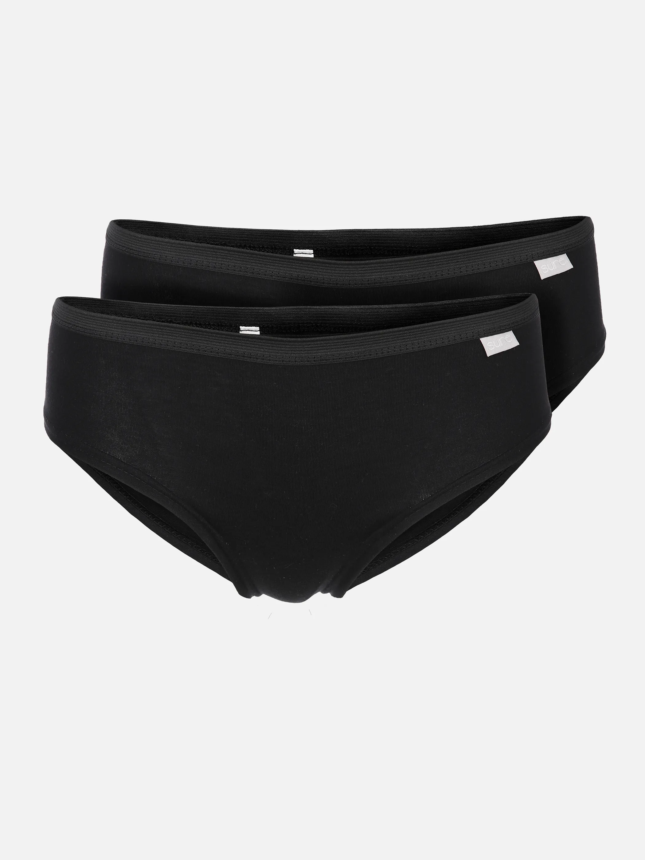 Sure Da. Bio Panty 2er Pack Schwarz 890025 SCHWARZ 1