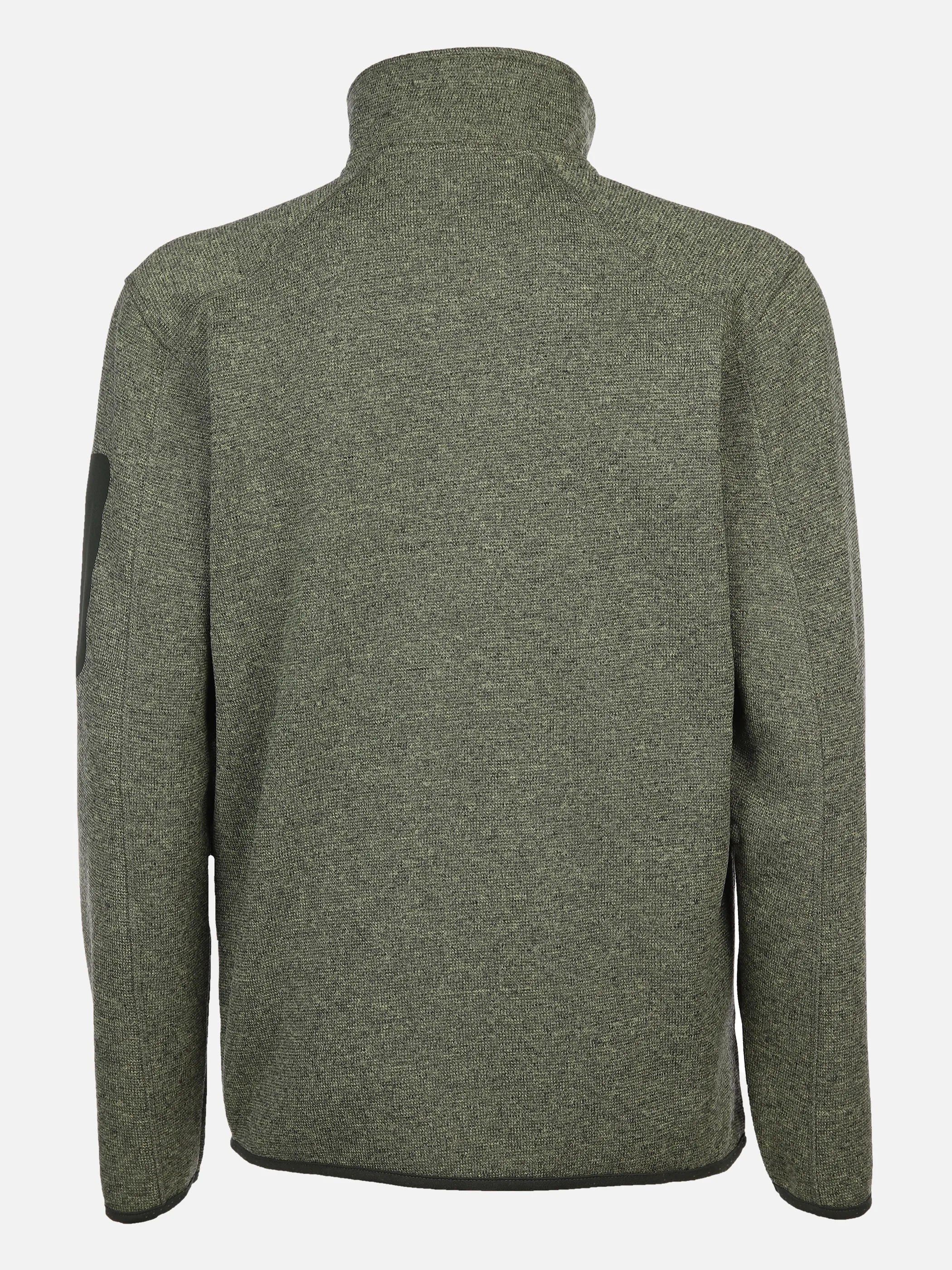 Grinario Sports He-Fleecejacke Grün 868043 KHAKI 2 Grinario Sports He-Fleecejacke Grün 868043 KHAKI 2