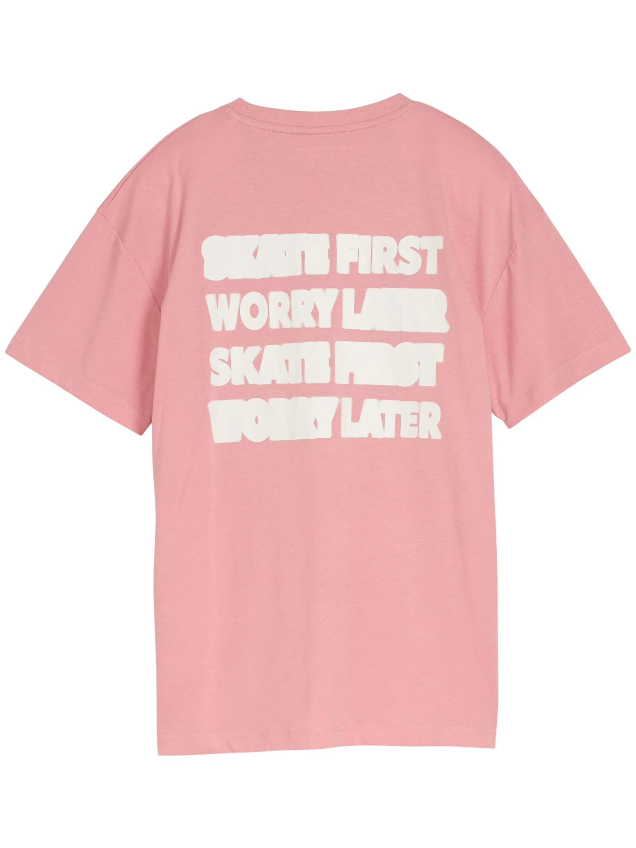 Tom Tailor 1049784 oversize printed t-shirt Rosa 928054 17285 2