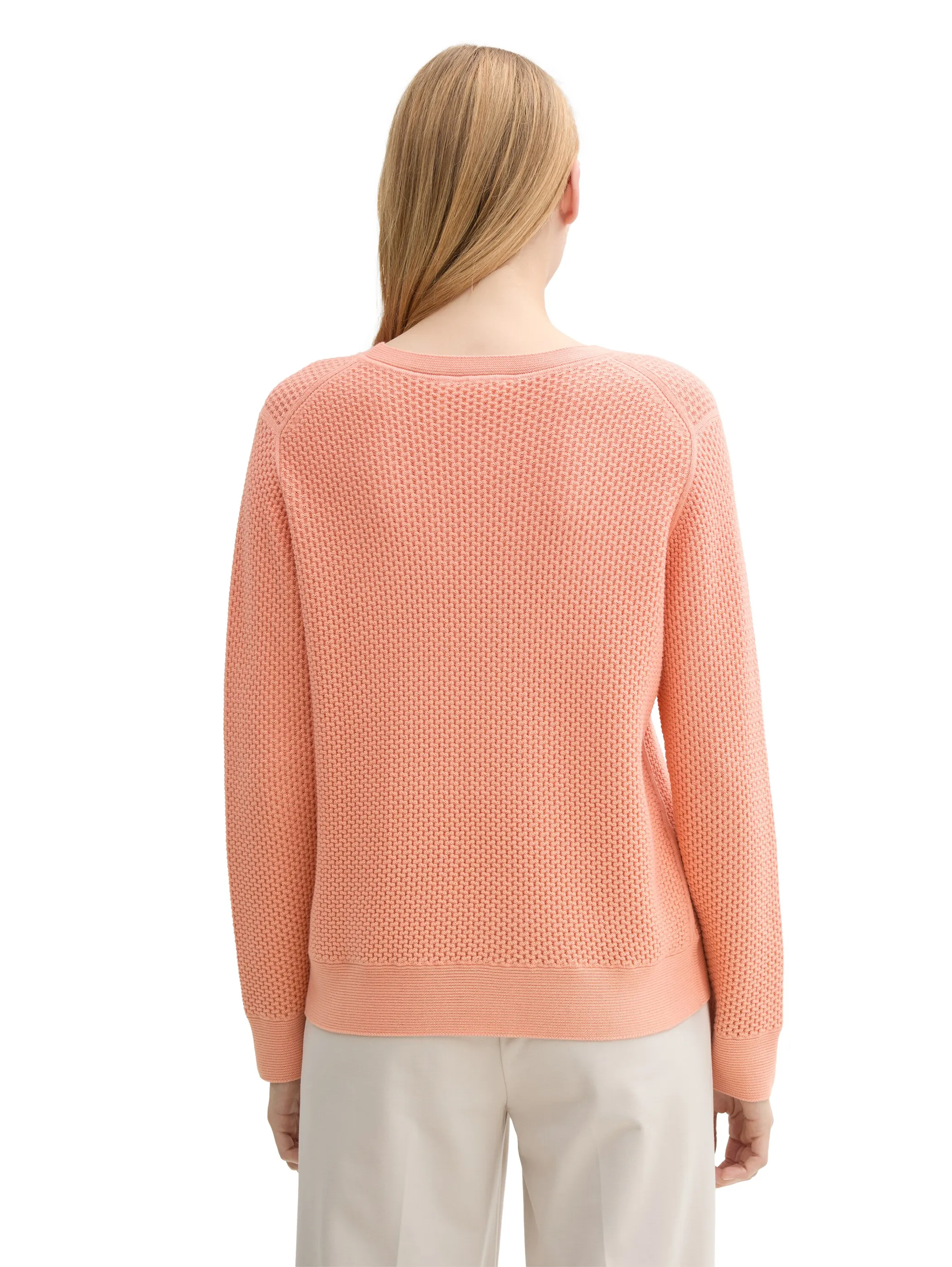 Tom Tailor 1045824 knit structured crew-neck Rot 903068 37121 2 Tom Tailor 1045824 knit structured crew-neck Rot 903068 37121 2