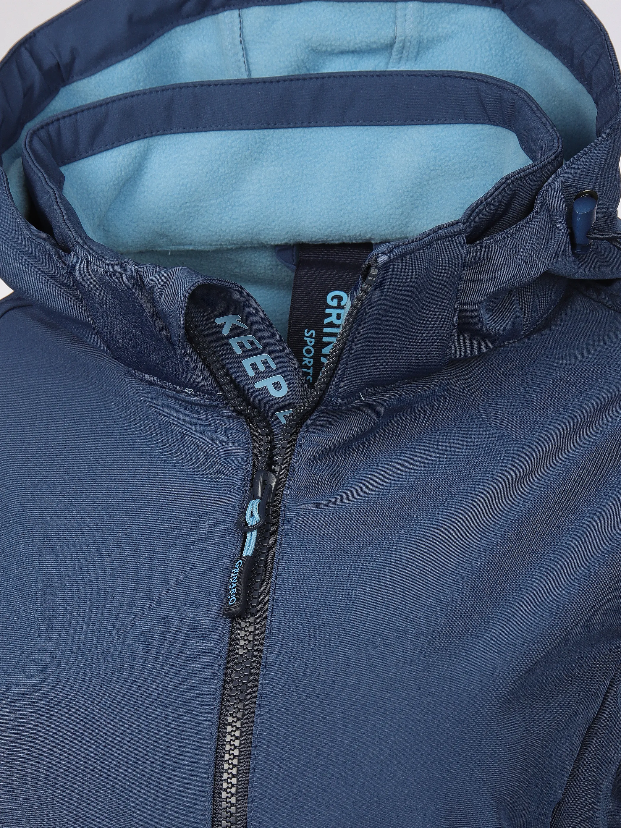 Grinario Sports Da-Softshelljacke m. Kapuze Blau 912552 BLUE MEL. 4
