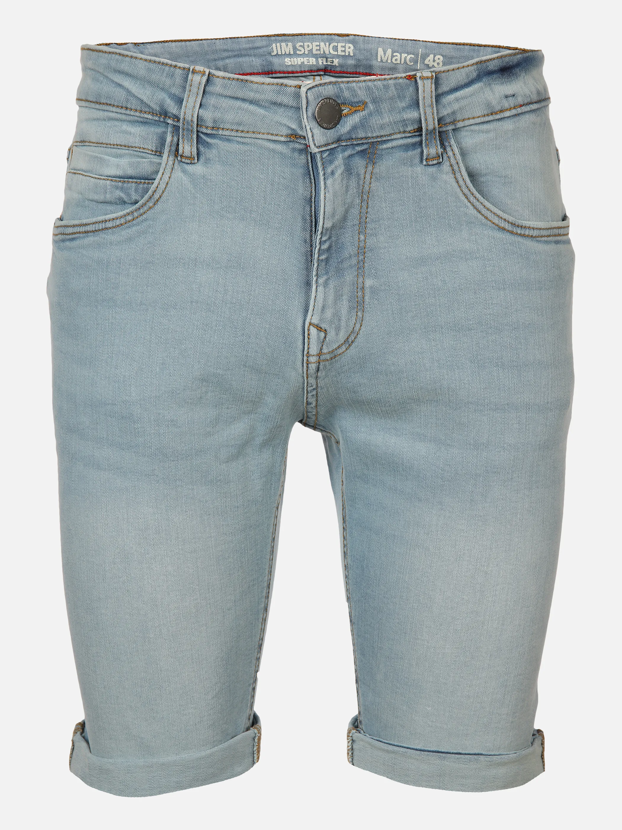 Jim Spencer He. Jeansshort 5 Pocket Blau 832291 LT BLUE 1 Jim Spencer He. Jeansshort 5 Pocket Blau 832291 LT BLUE 1