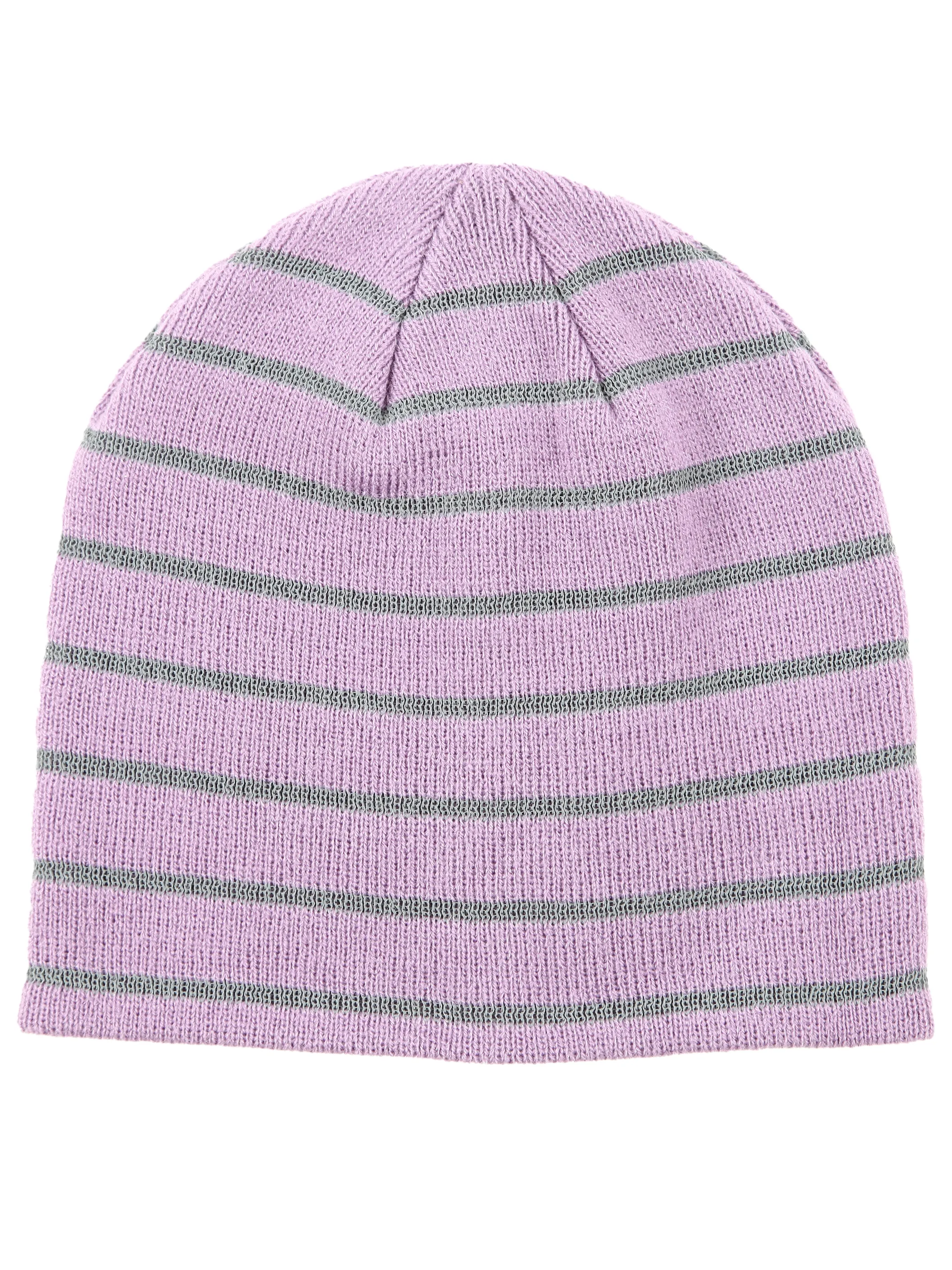 One Way KM-Mütze mit Streifen Lila 916526 PURPLE 1 One Way KM-Mütze mit Streifen Lila 916526 PURPLE 1