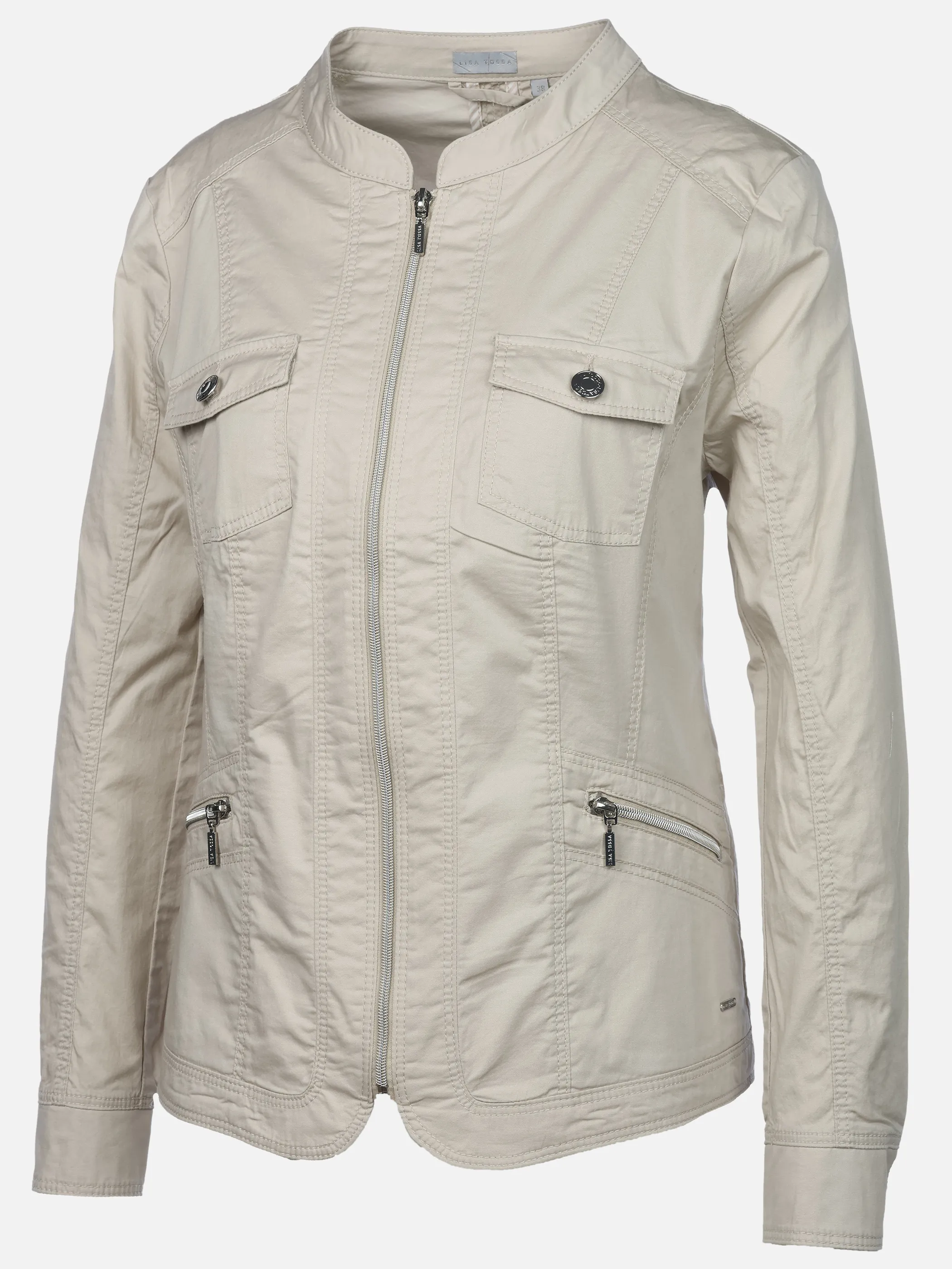 Lisa Tossa Da-Baumwolljacke, sportiv Beige 925338 FRENCHOAK 3