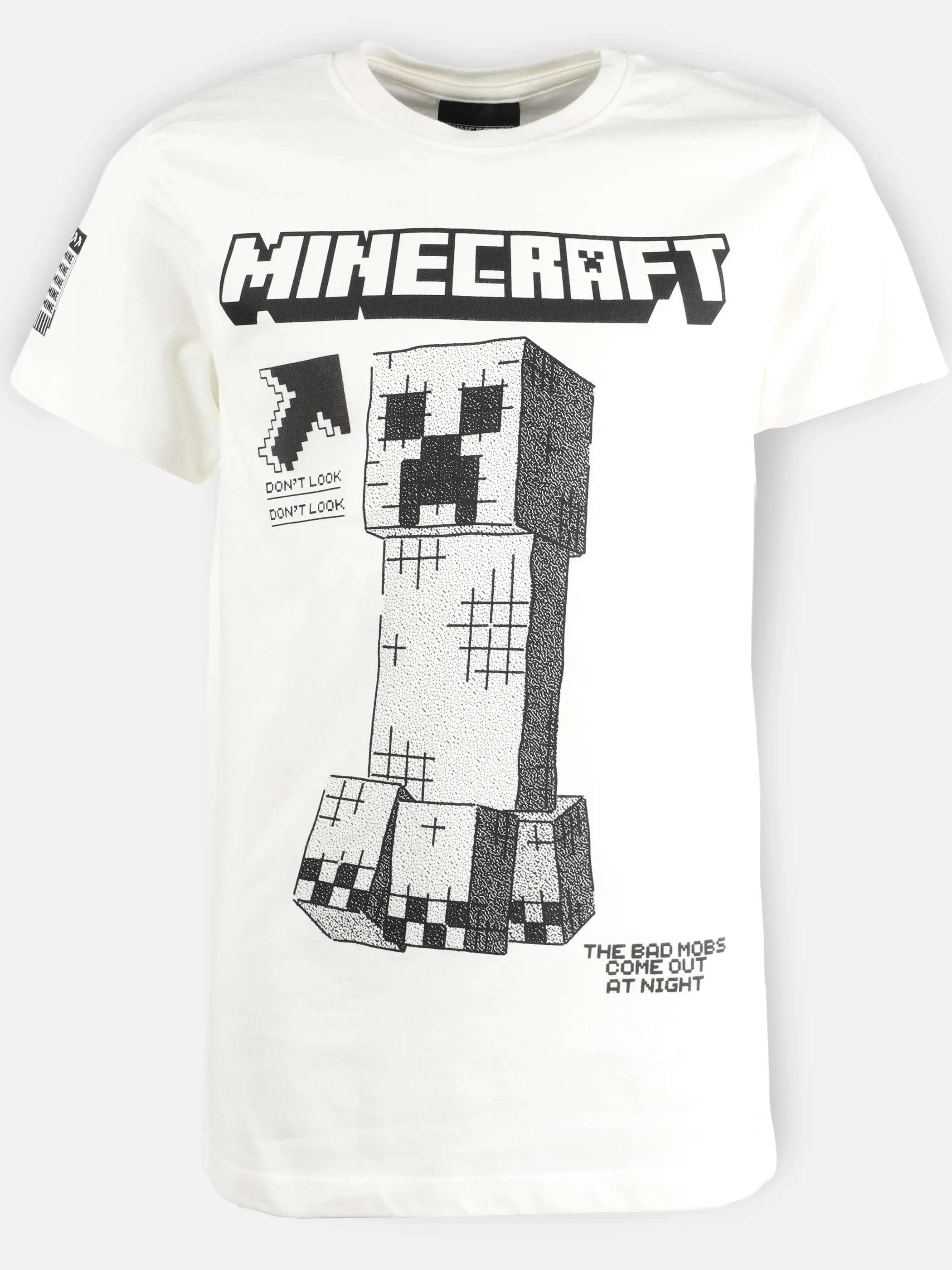 Minecraft TB Minecraft T-shirt FP +Puff Print in weiß Weiß 923559 WEIß 1