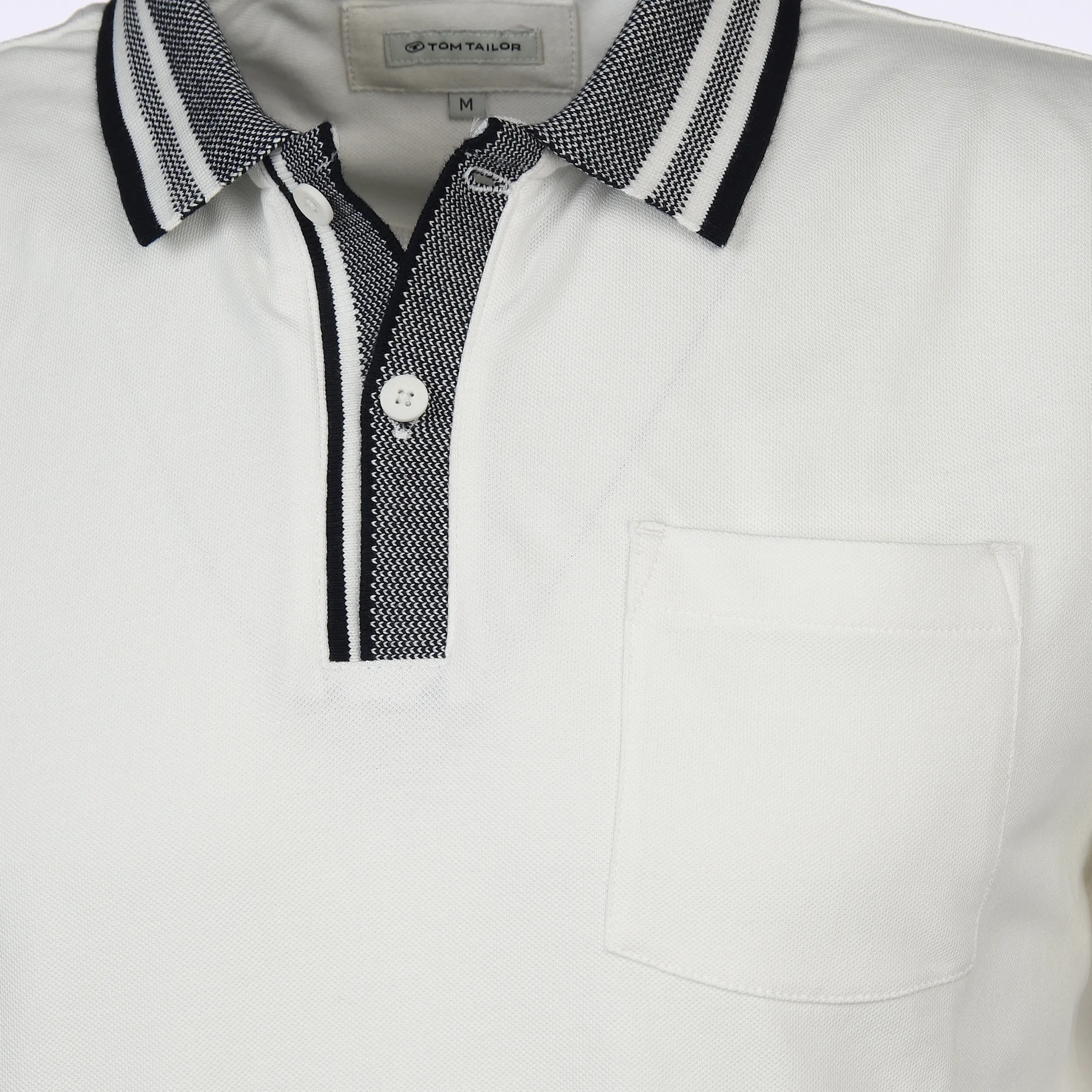 Tom Tailor 1036370 detailed polo Weiß 880572 10332 3 Tom Tailor 1036370 detailed polo Weiß 880572 10332 3