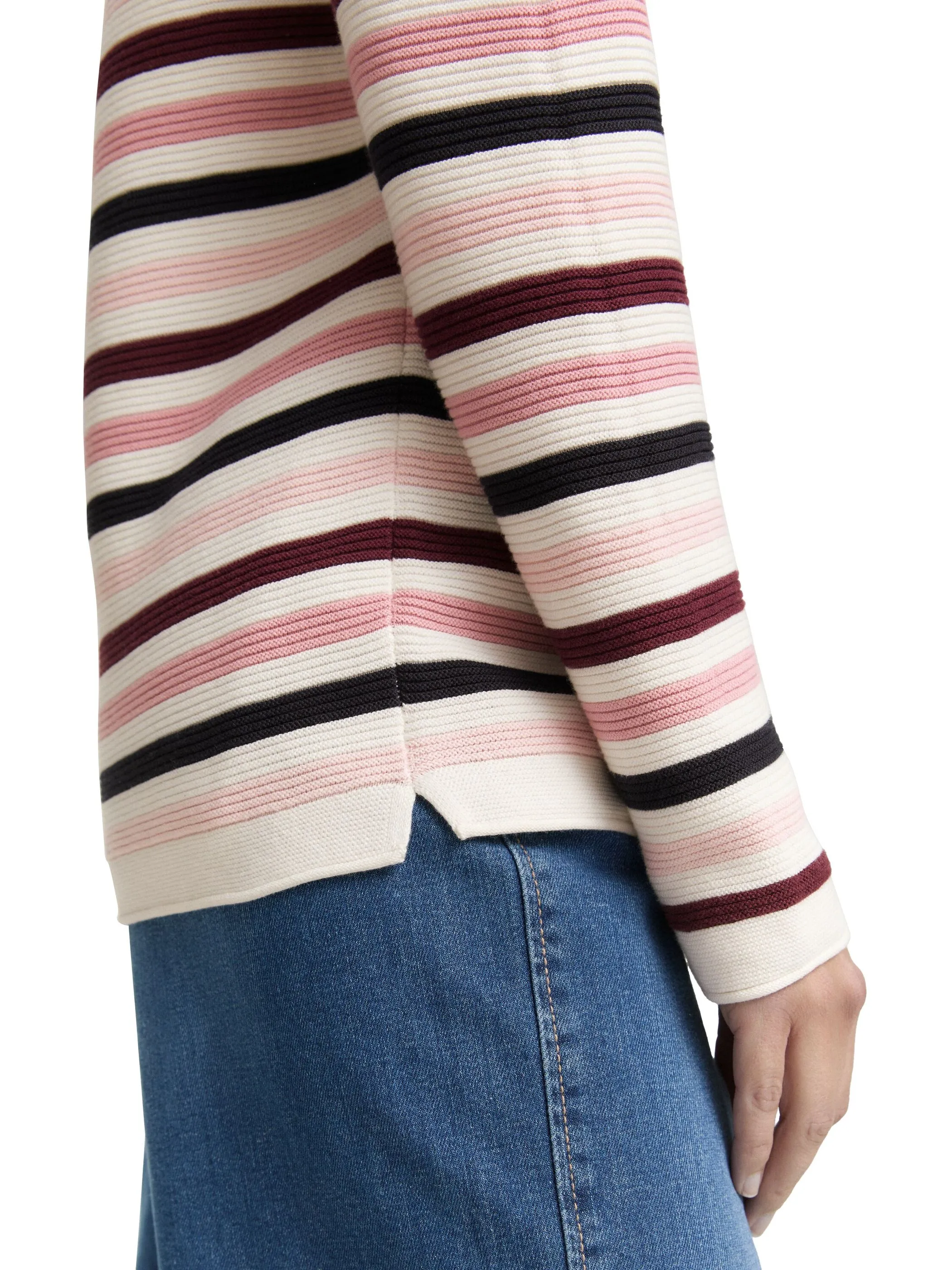 Tom Tailor 1016350 NOS sweater new ottoma Rosa 827729 38584
