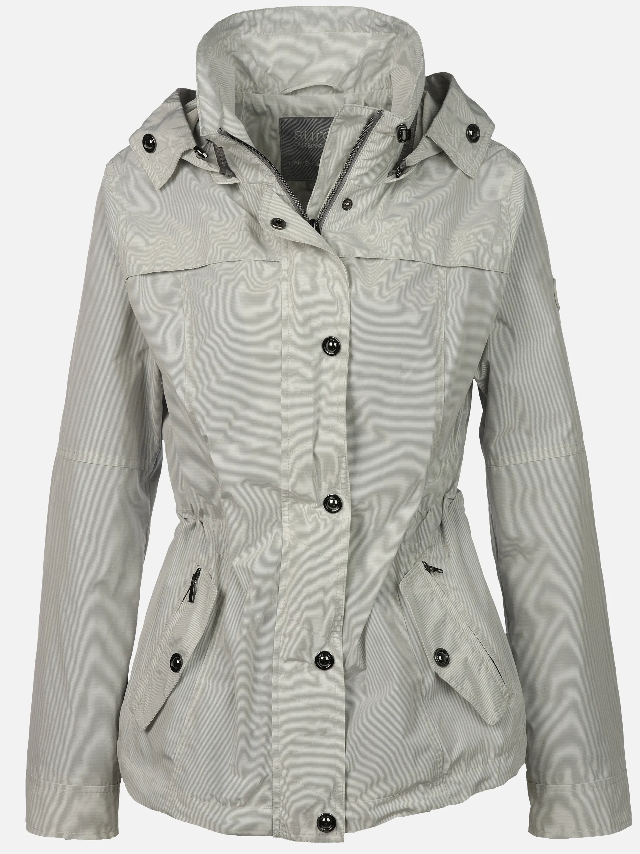 Sure Da-Jacke m. abnehmbarer Kapuze Grau 920016 SILVER 1